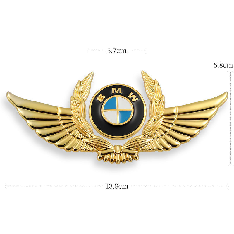 3D Car Gold Body Stickers to Block Scratches Decorative Stickers