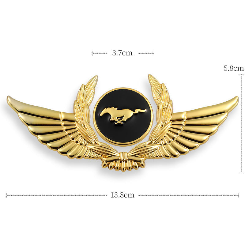 3D Car Gold Body Stickers to Block Scratches Decorative Stickers