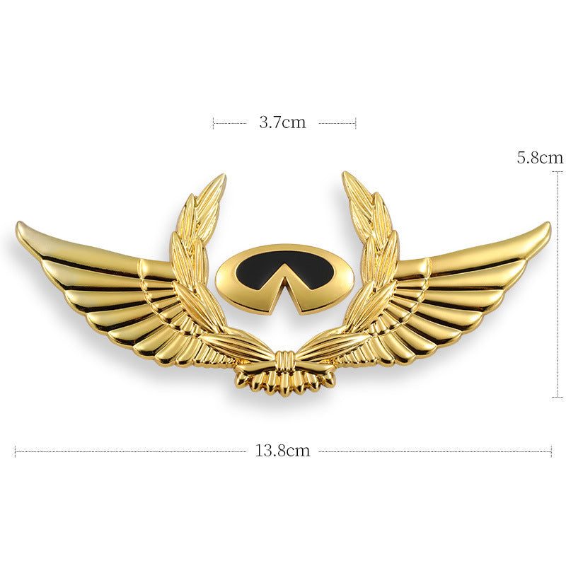 3D Car Gold Body Stickers to Block Scratches Decorative Stickers