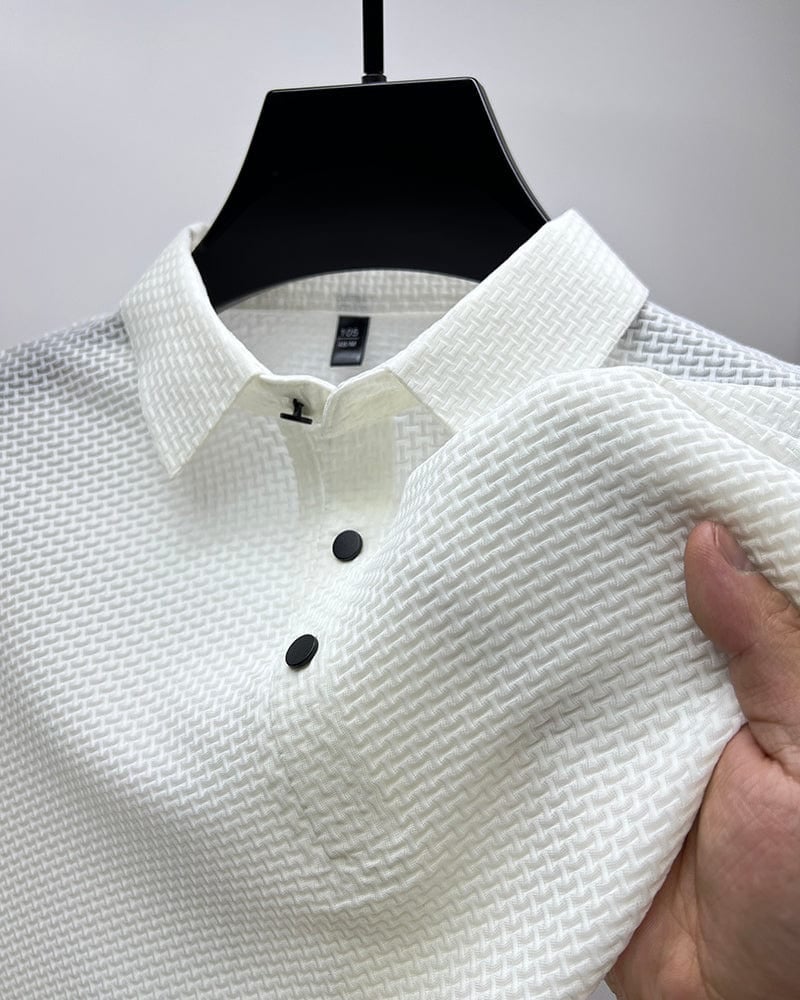 🔥T-shirt estiva da uomo in seta ghiaccio