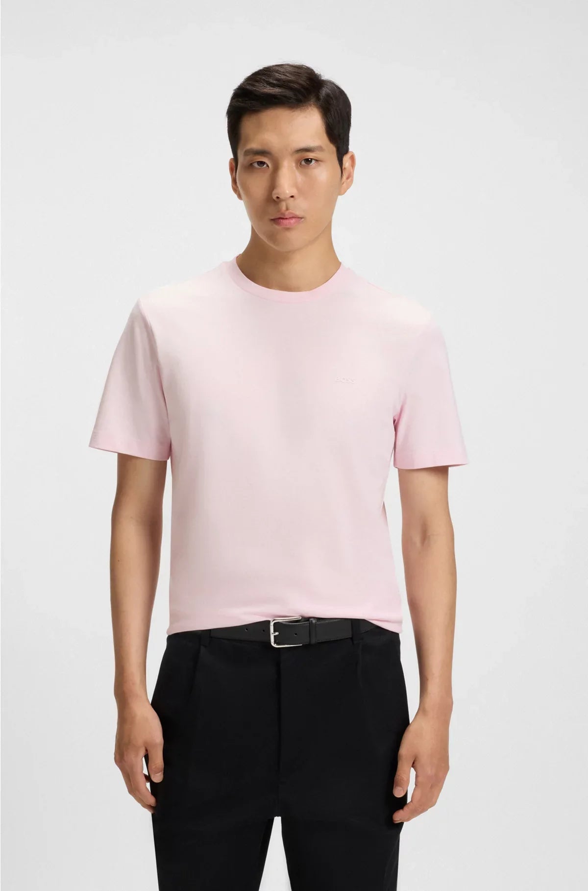 COTTON-JERSEY T-SHIRT WITH LOGO DETAIL