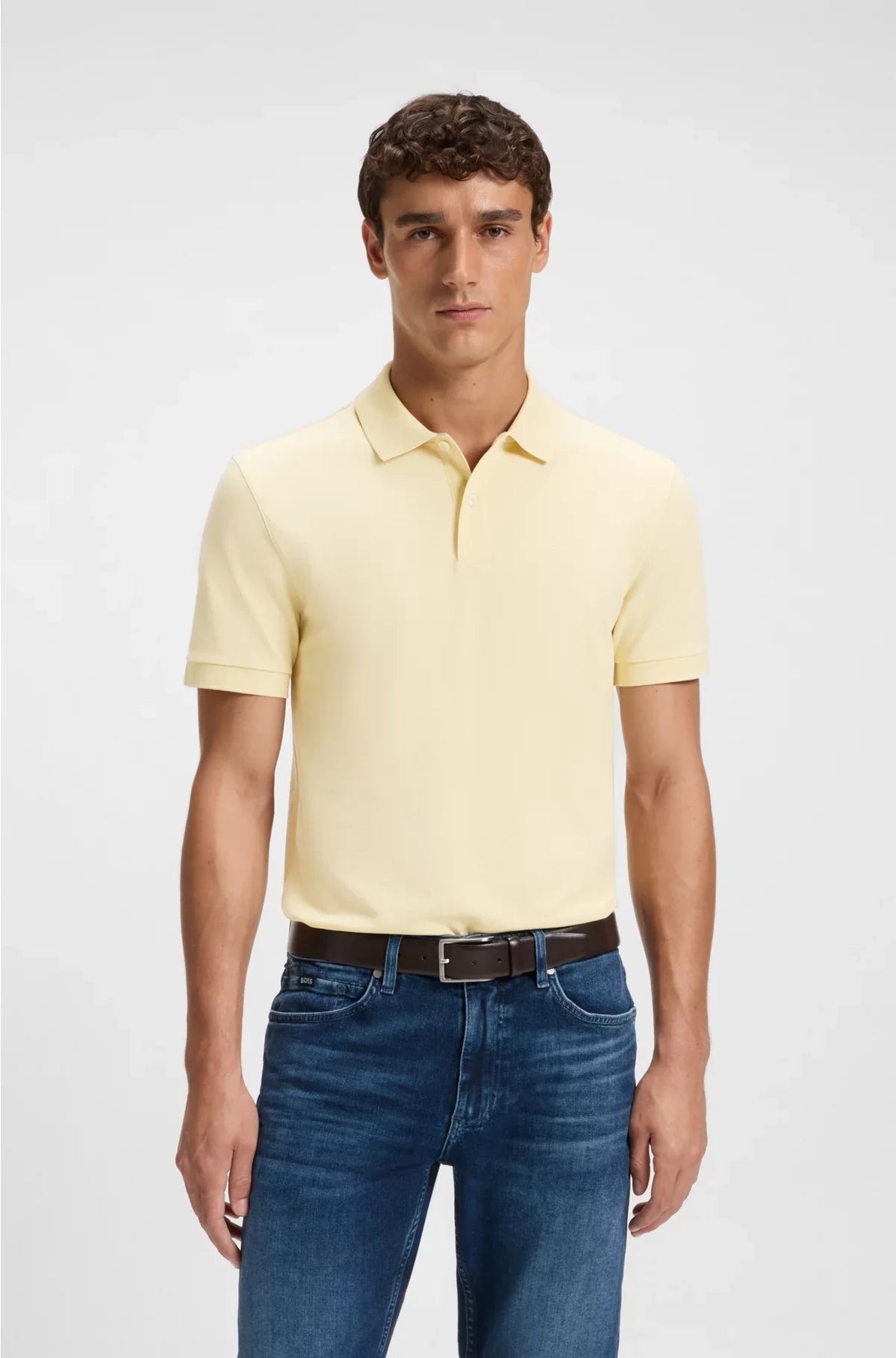 PALLAS POLO SHIRT IN COTTON PIQUE WITH LOGO DETAILS