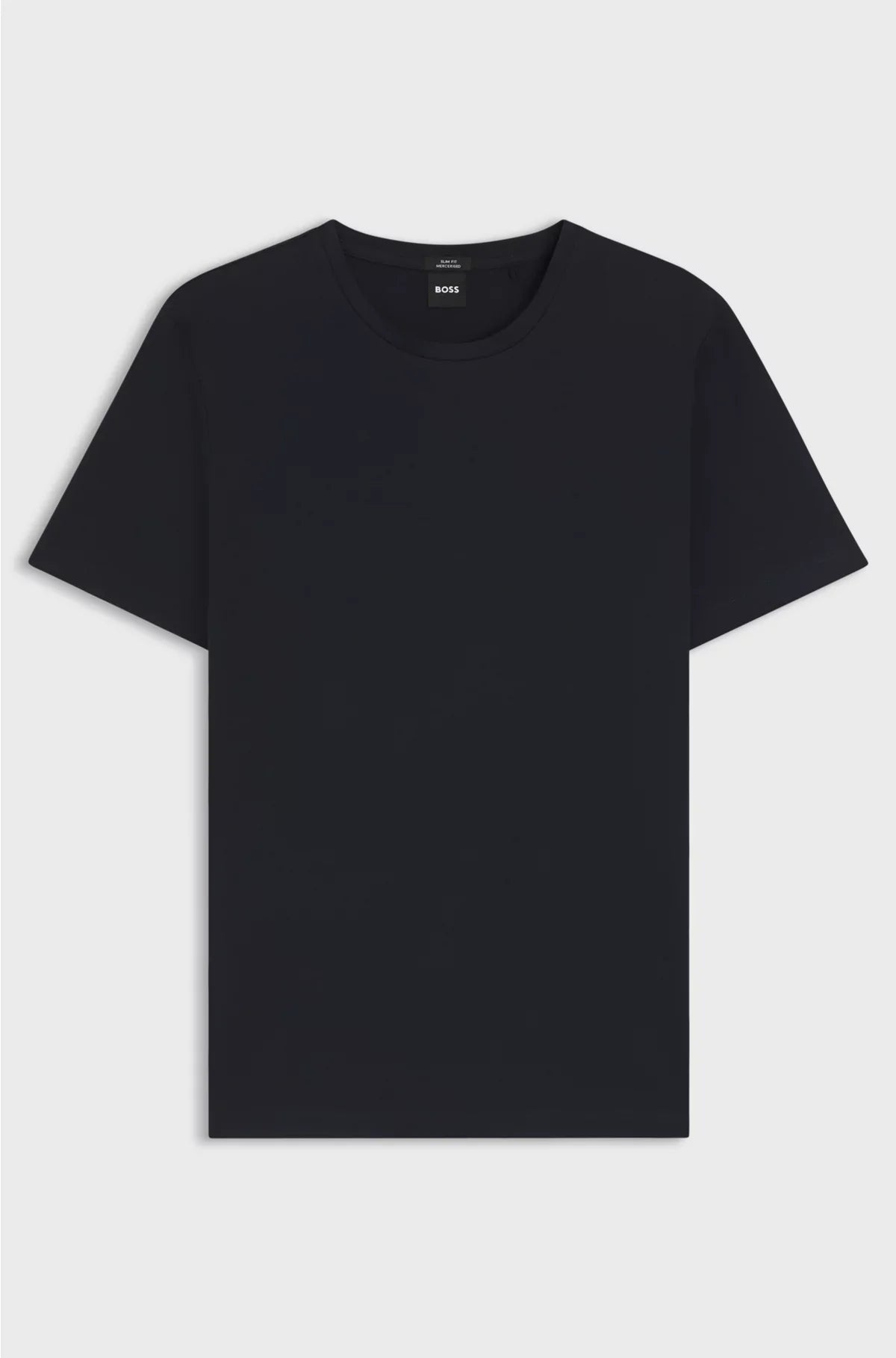 SLIM-FIT SHORT-SLEEVED T-SHIRT IN MERCERISED COTTON