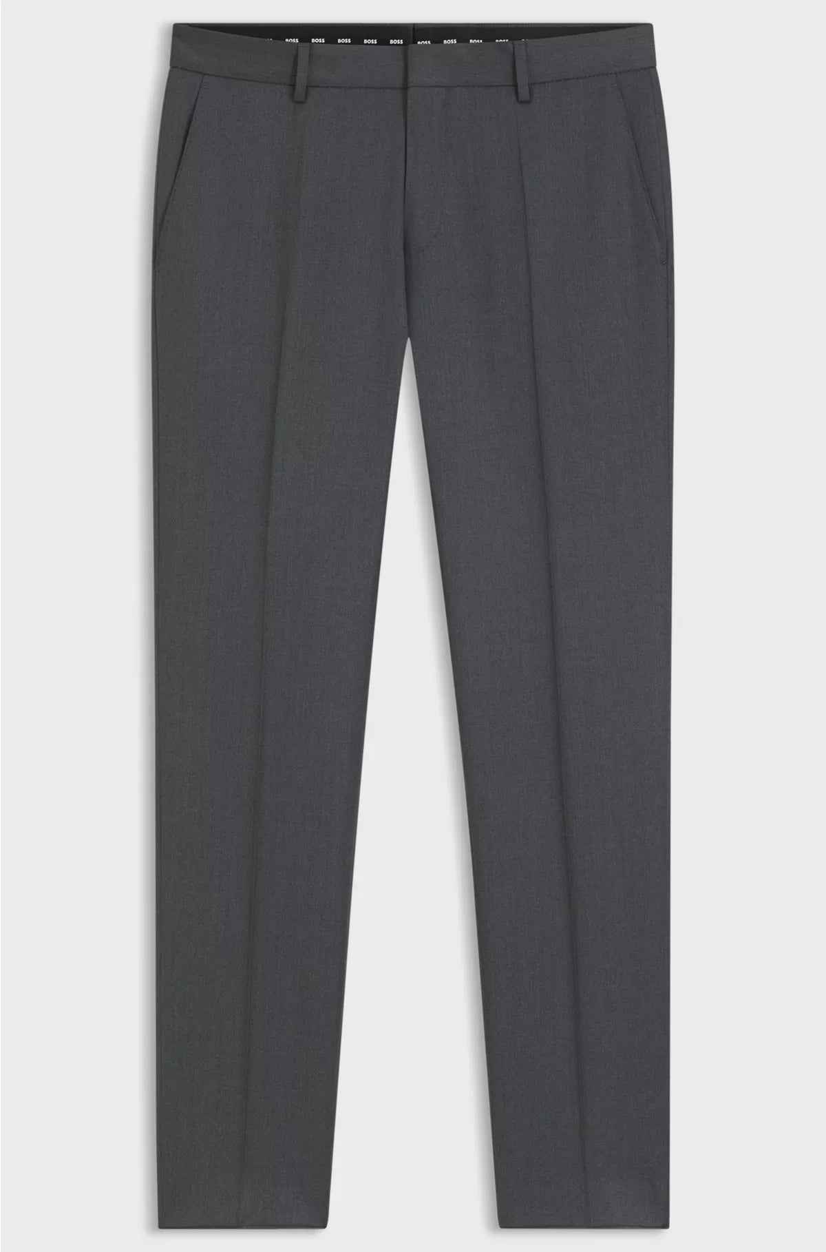 SLIM-FIT TROUSERS IN VIRGIN-WOOL SERGE