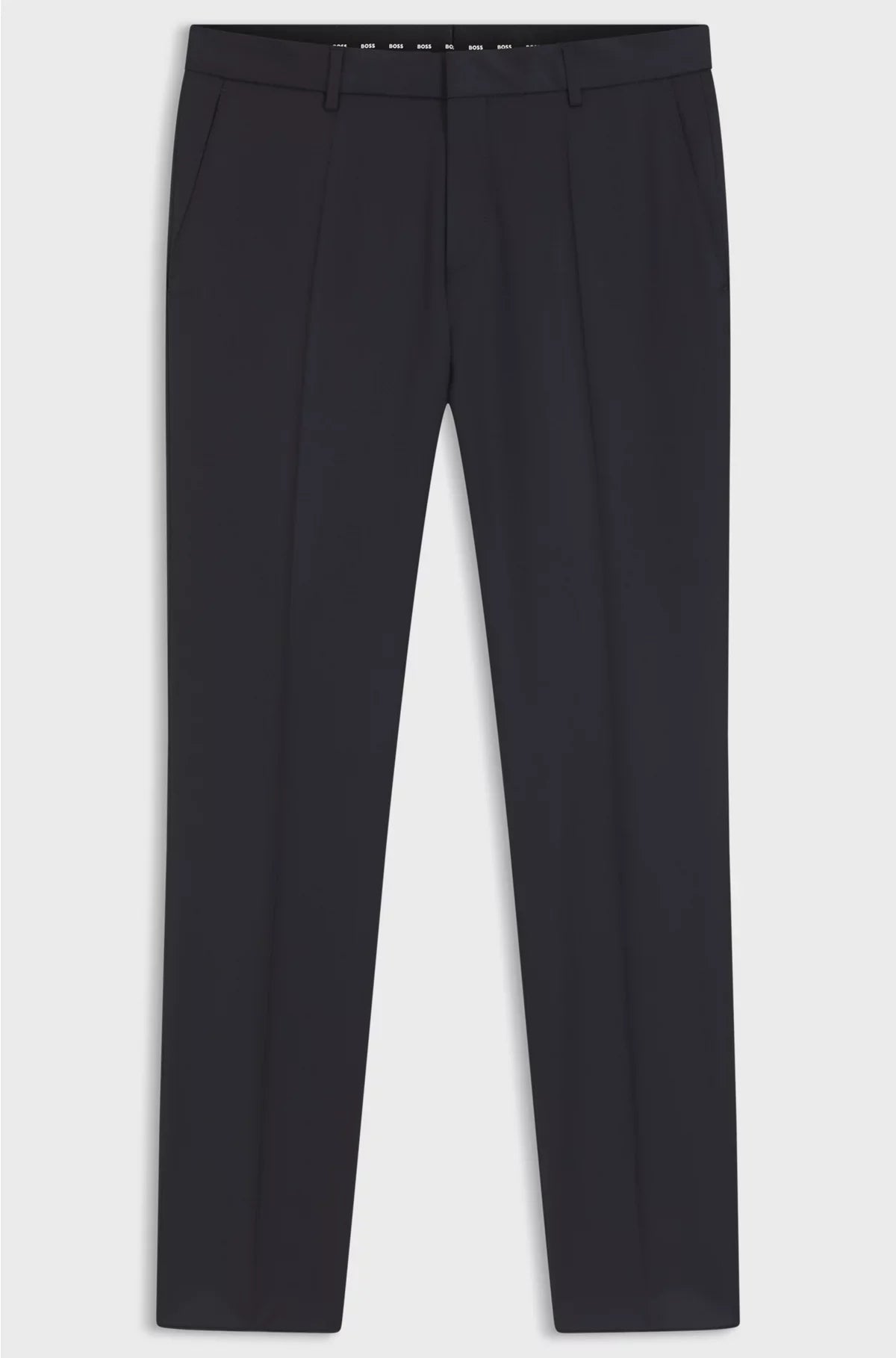 SLIM-FIT TROUSERS IN VIRGIN-WOOL SERGE