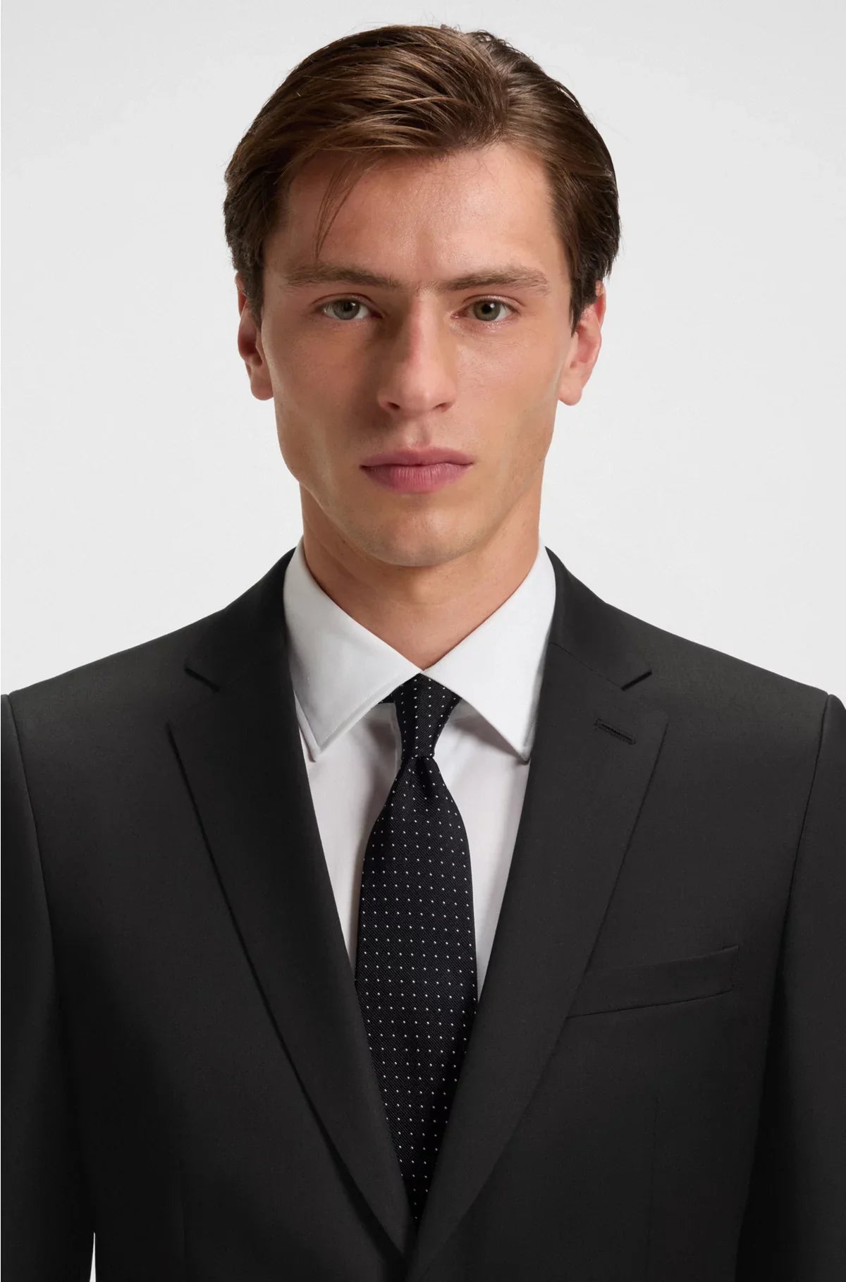 EXTRA-SLIM-FIT SUIT JACKET IN VIRGIN-WOOL SERGE