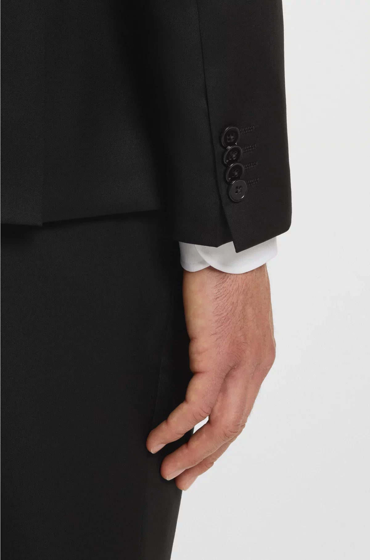 EXTRA-SLIM-FIT SUIT JACKET IN VIRGIN-WOOL SERGE