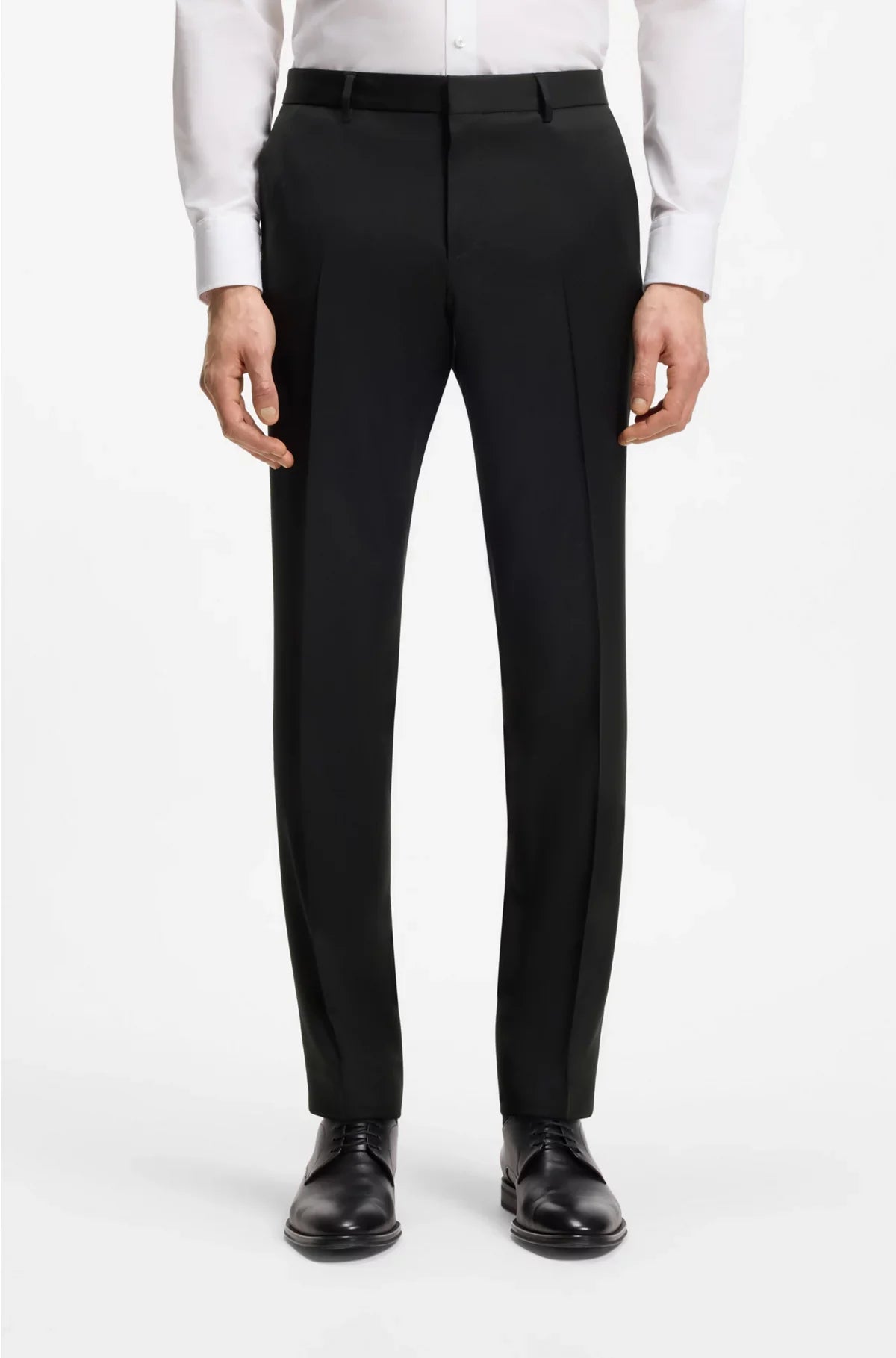 EXTRA-SLIM-FIT TROUSERS IN VIRGIN-WOOL SERGE