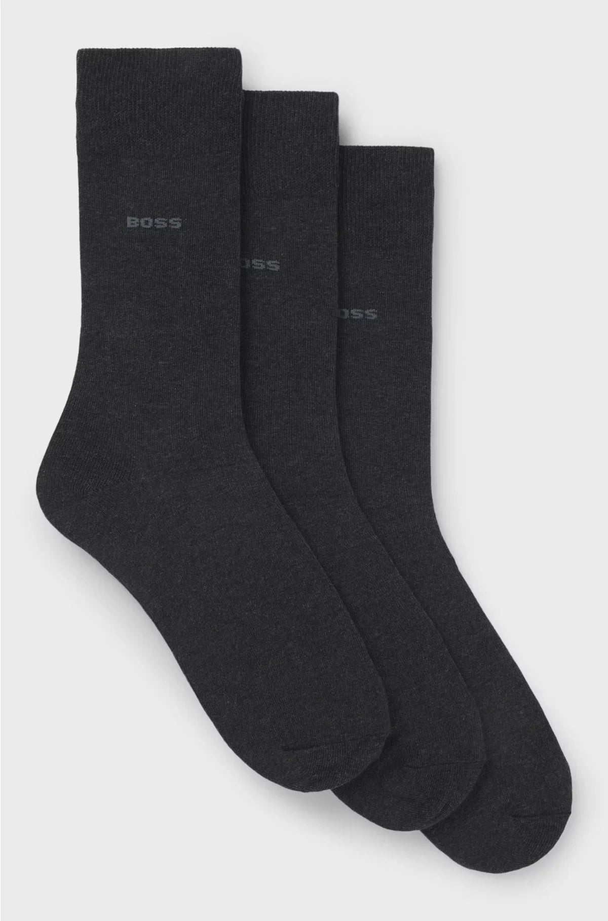 THREE-PACK OF REGULAR-LENGTH SOCKS IN STRETCH FABRIC