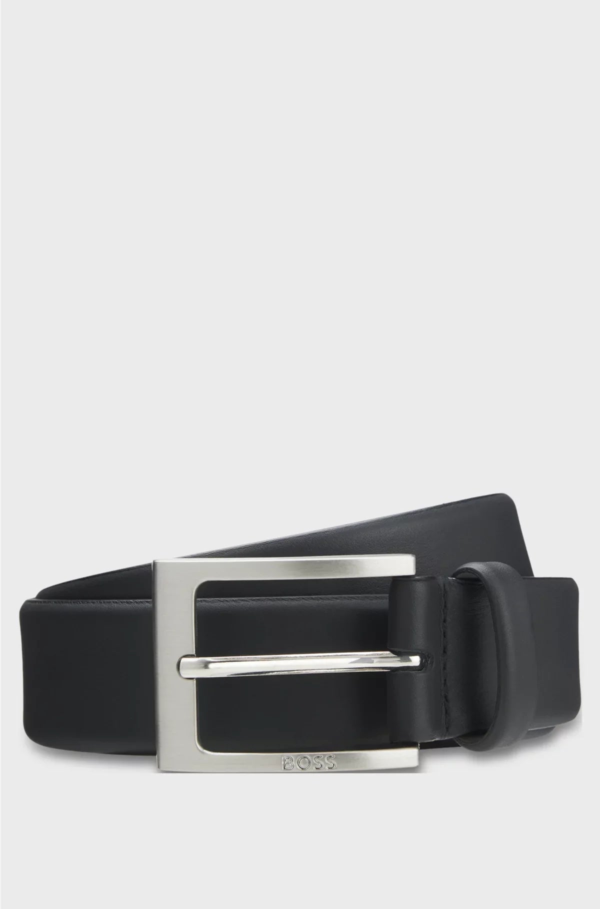 NAPPA-LEATHER BELT WITH PIN BUCKLE