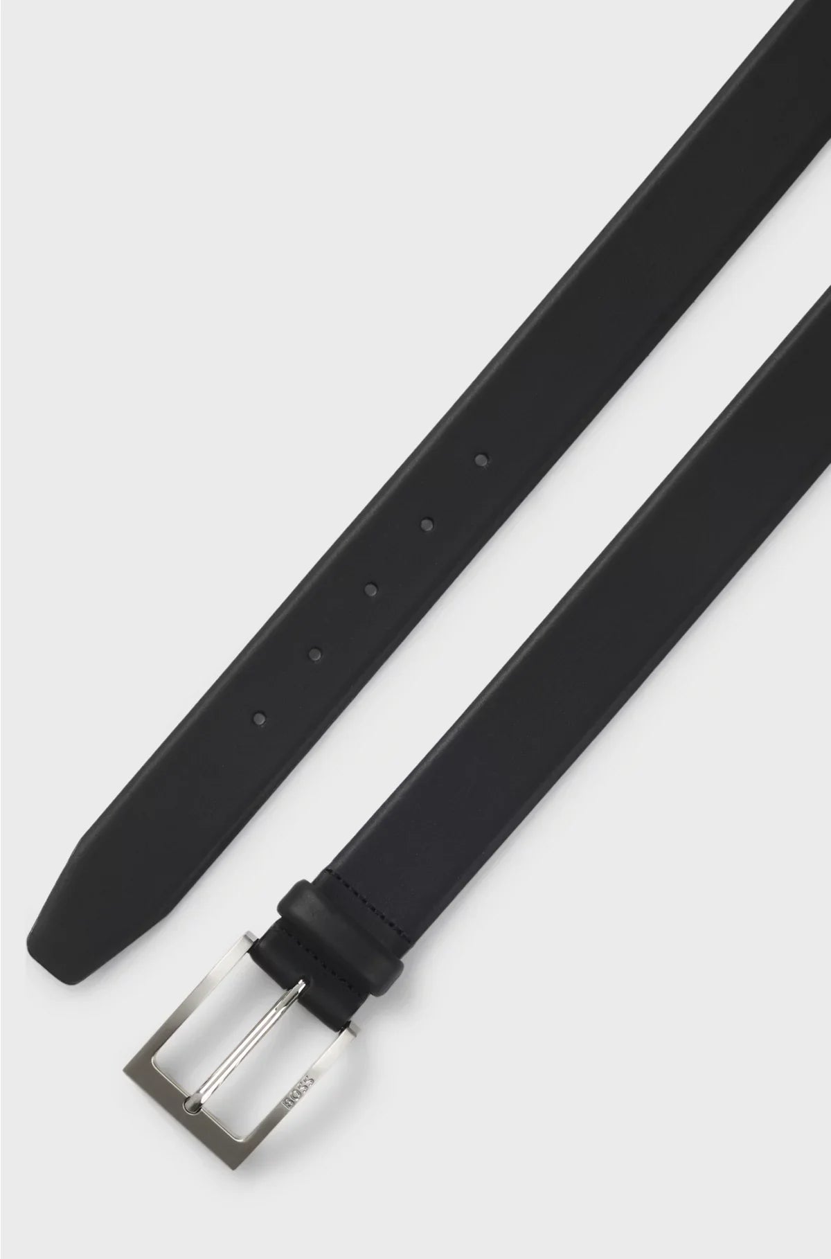 NAPPA-LEATHER BELT WITH PIN BUCKLE