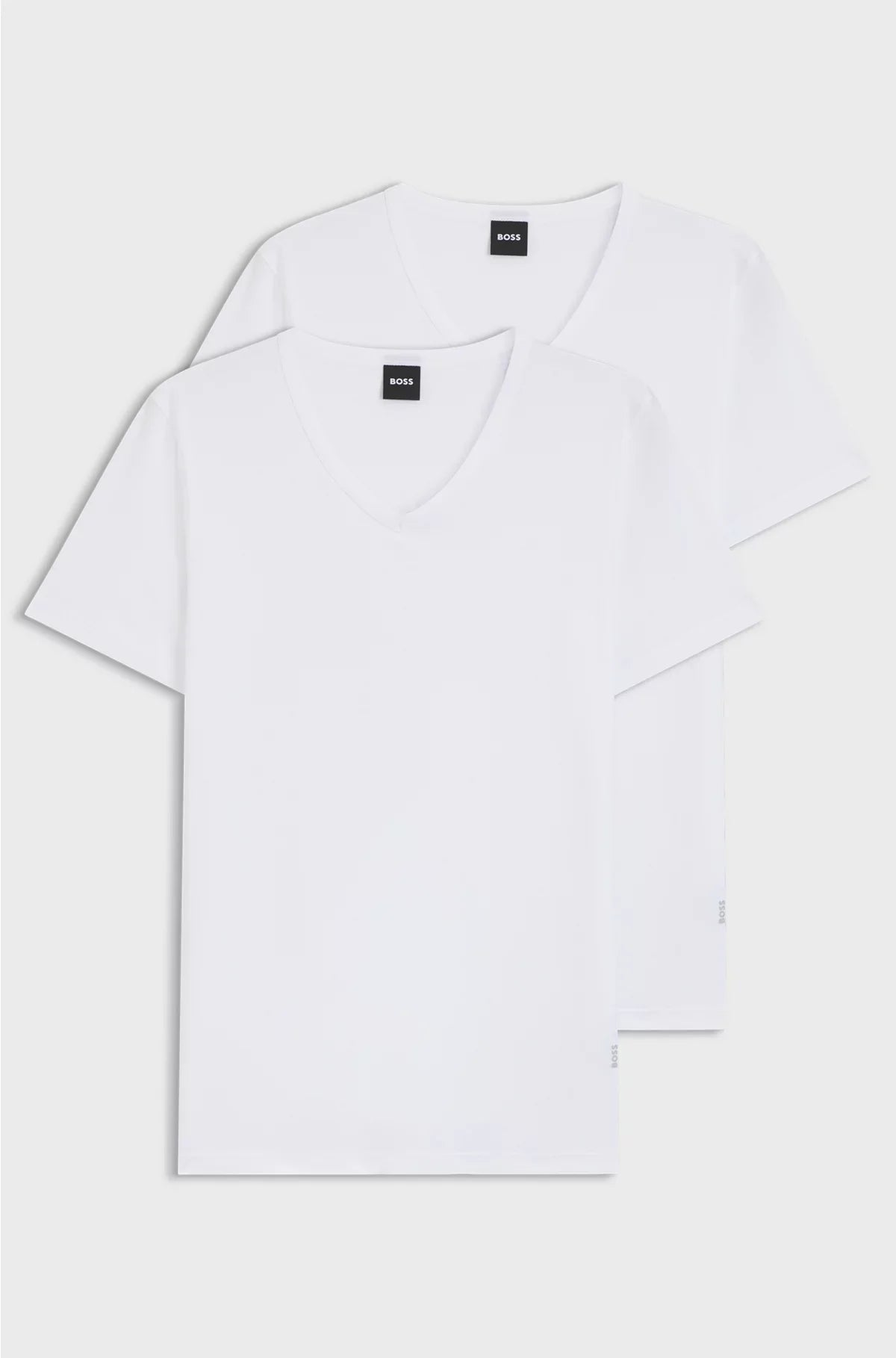 TWO-PACK OF SLIM-FIT T-SHIRTS IN STRETCH COTTON