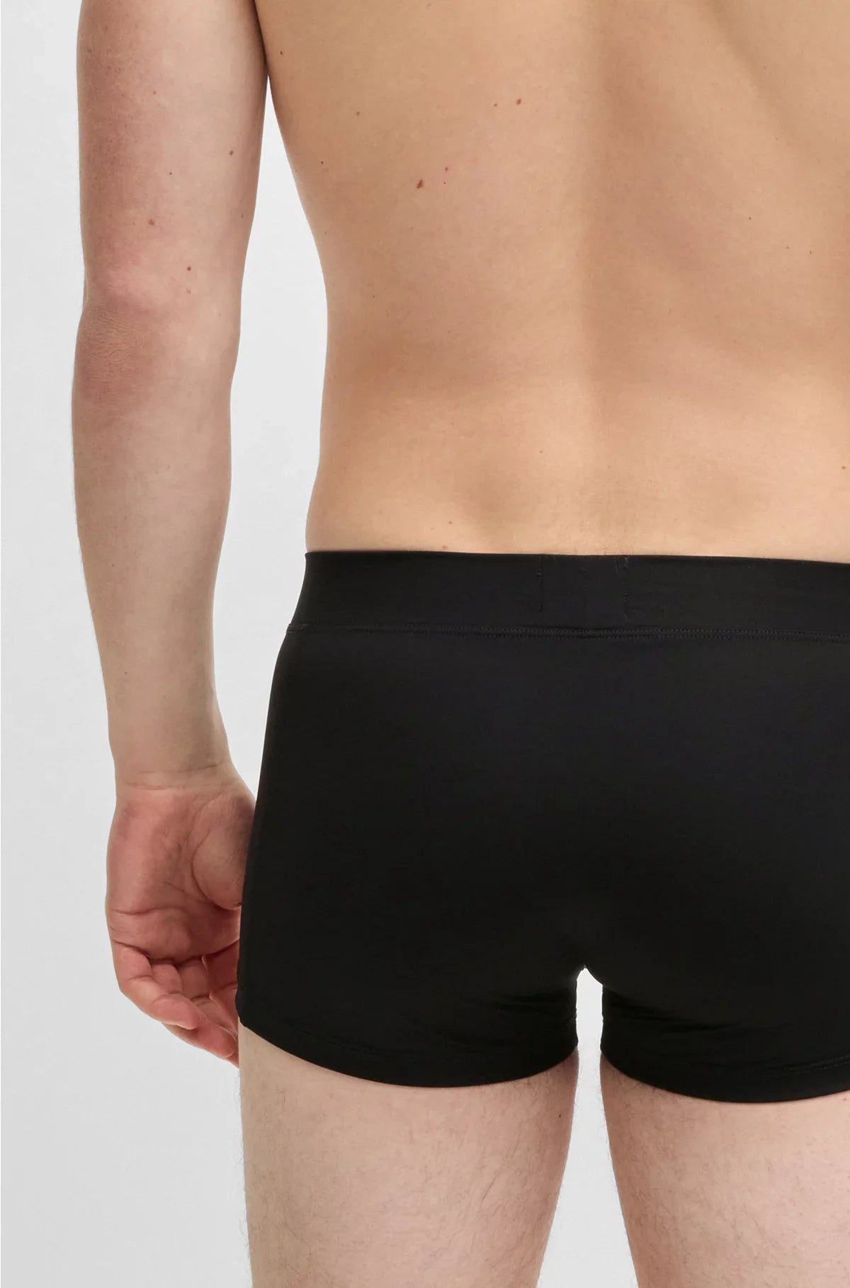 STRETCH-JERSEY TRUNKS WITH 3D LOGO