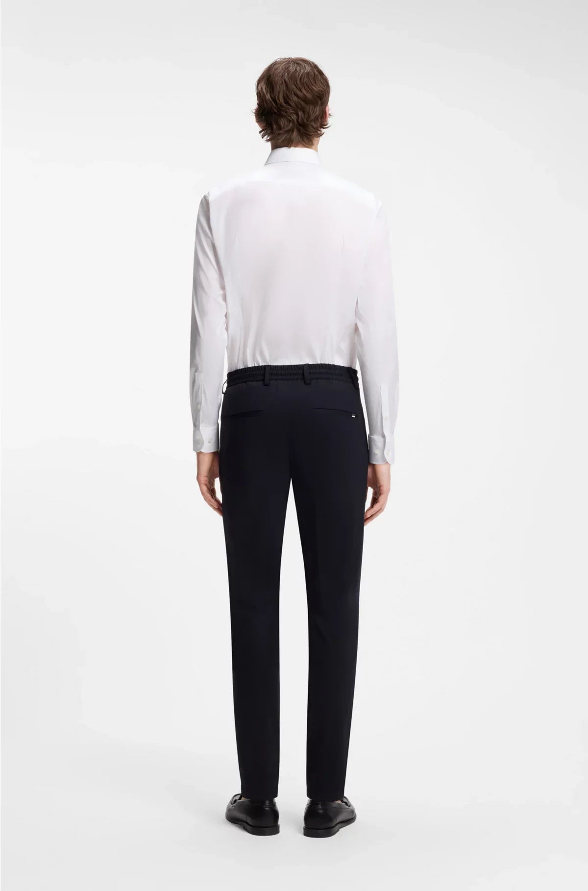 SLIM-FIT SHIRT IN EASY-IRON COTTON-BLEND POPLIN