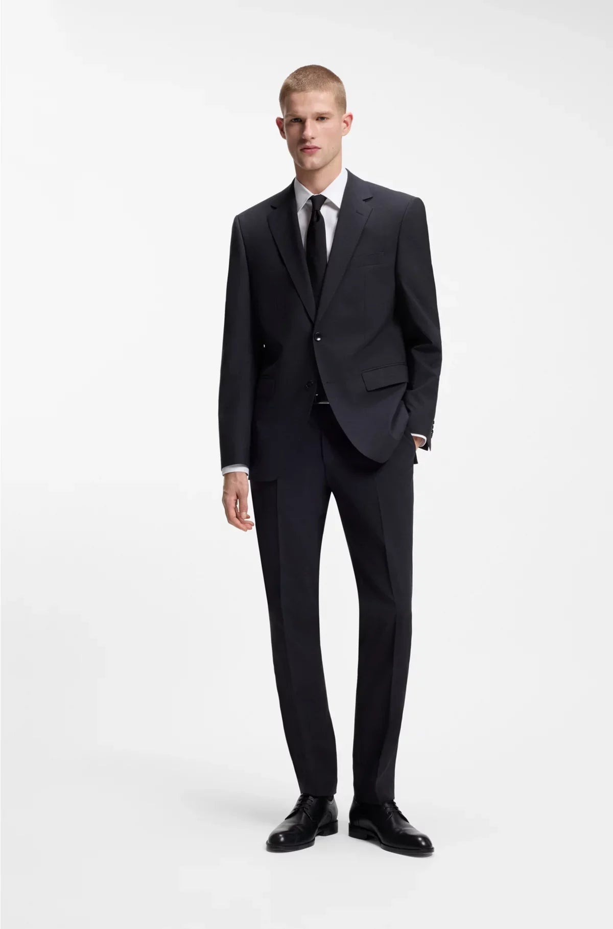 SLIM-FIT SHIRT IN EASY-IRON COTTON POPLIN
