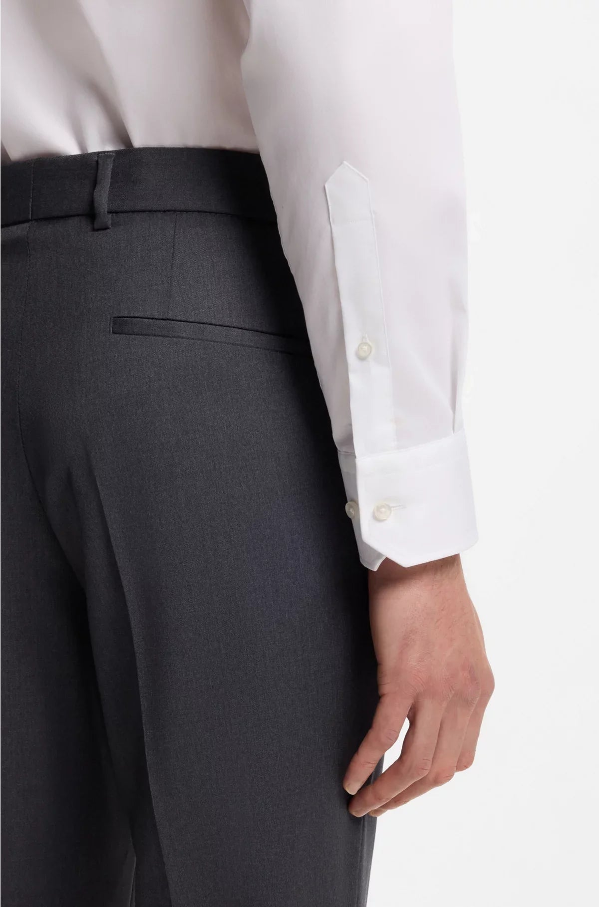 REGULAR-FIT SHIRT IN EASY-IRON COTTON POPLIN