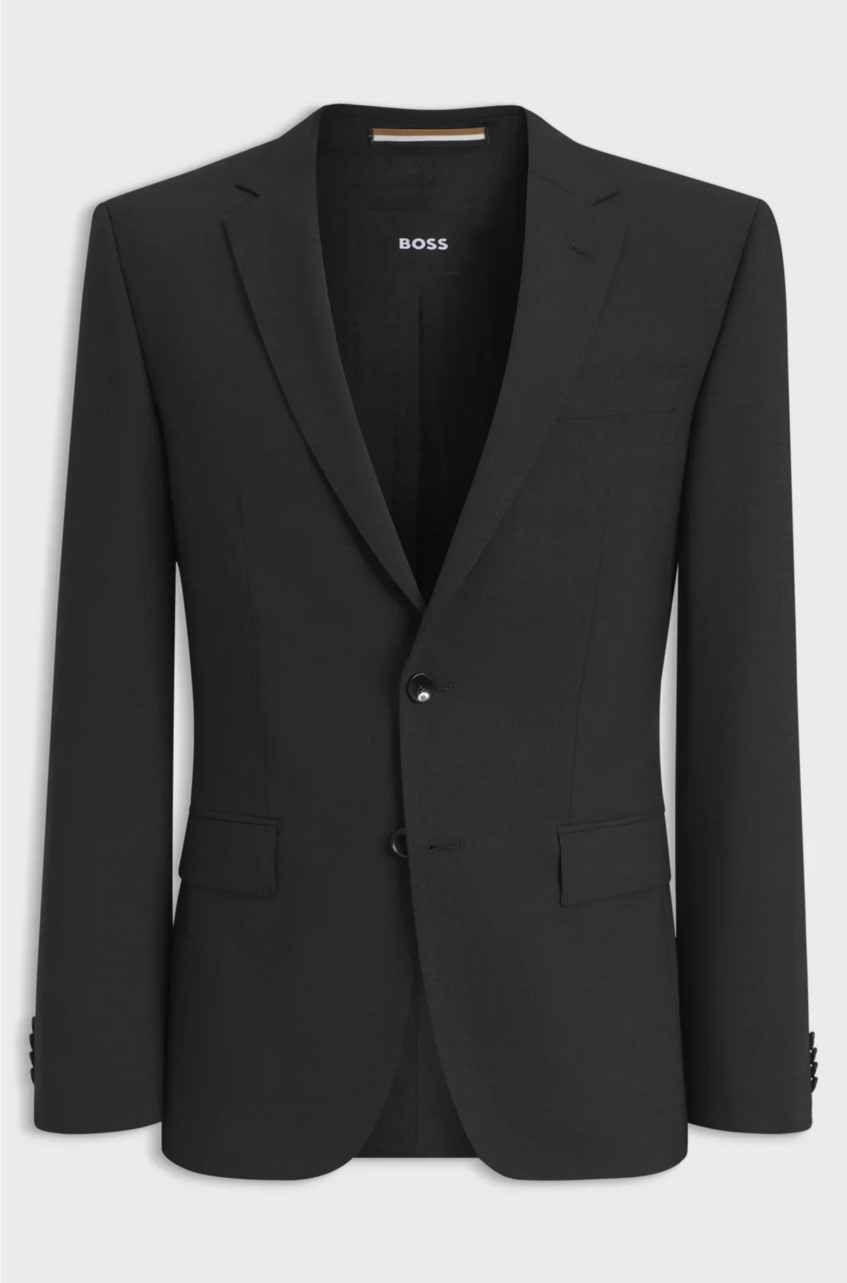 SLIM-FIT JACKET IN STRETCH VIRGIN WOOL