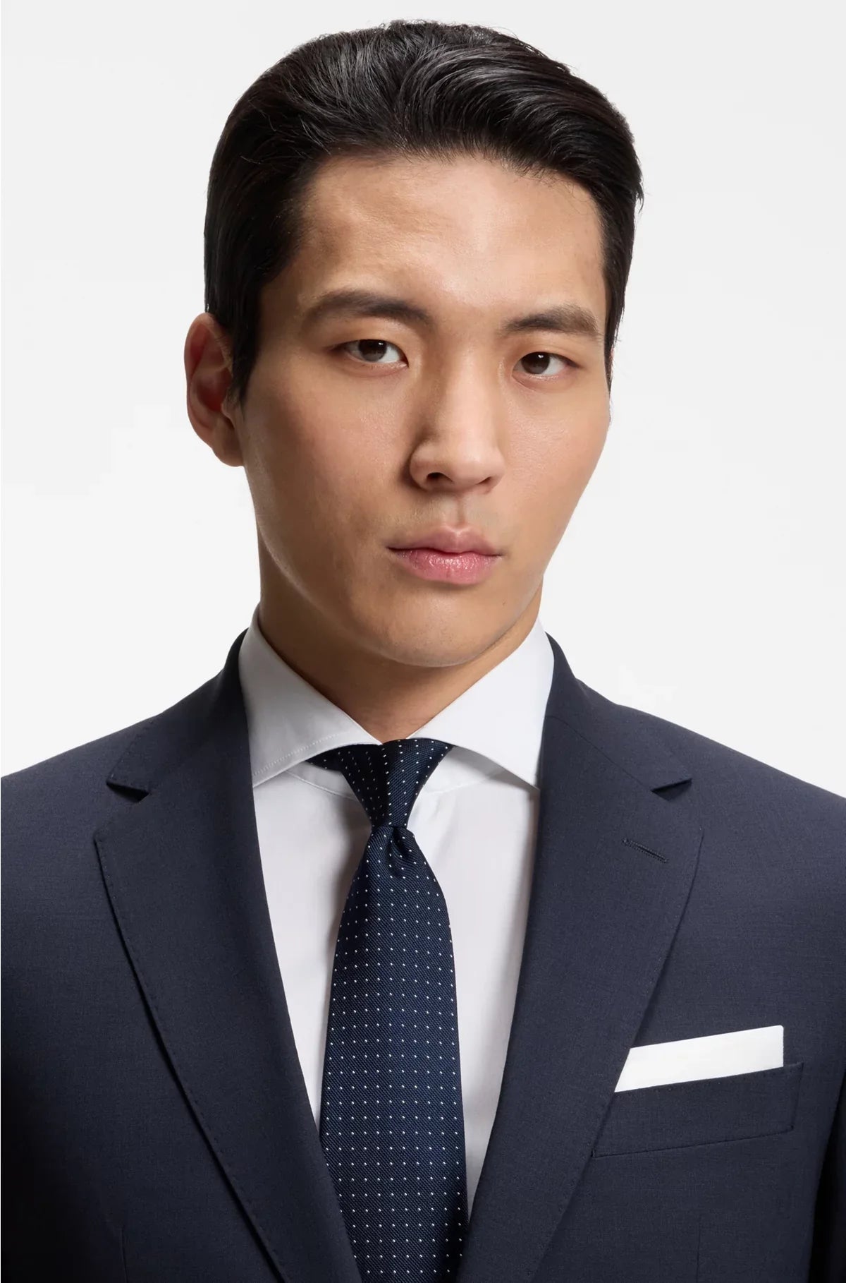 REGULAR-FIT SUIT JACKET IN STRETCH VIRGIN WOOL