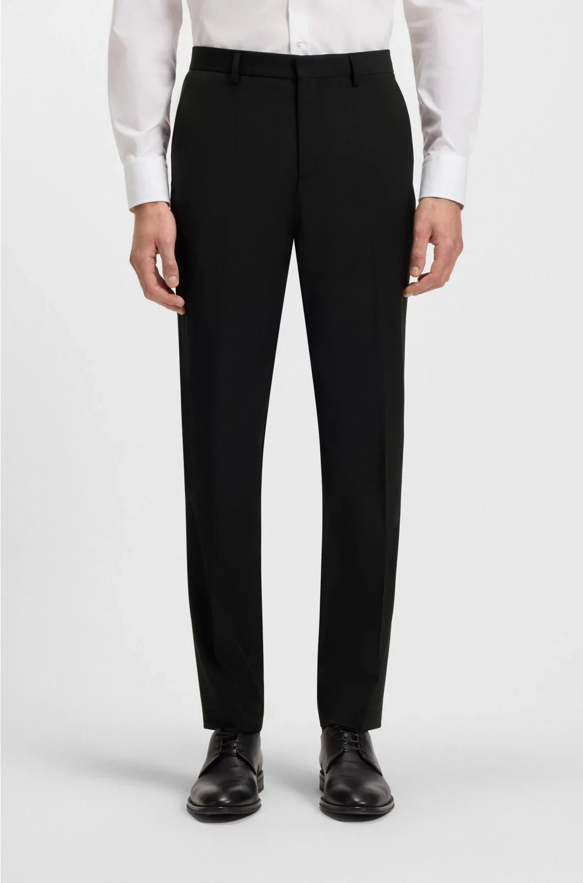 FORMAL TROUSERS IN A WOOL BLEND