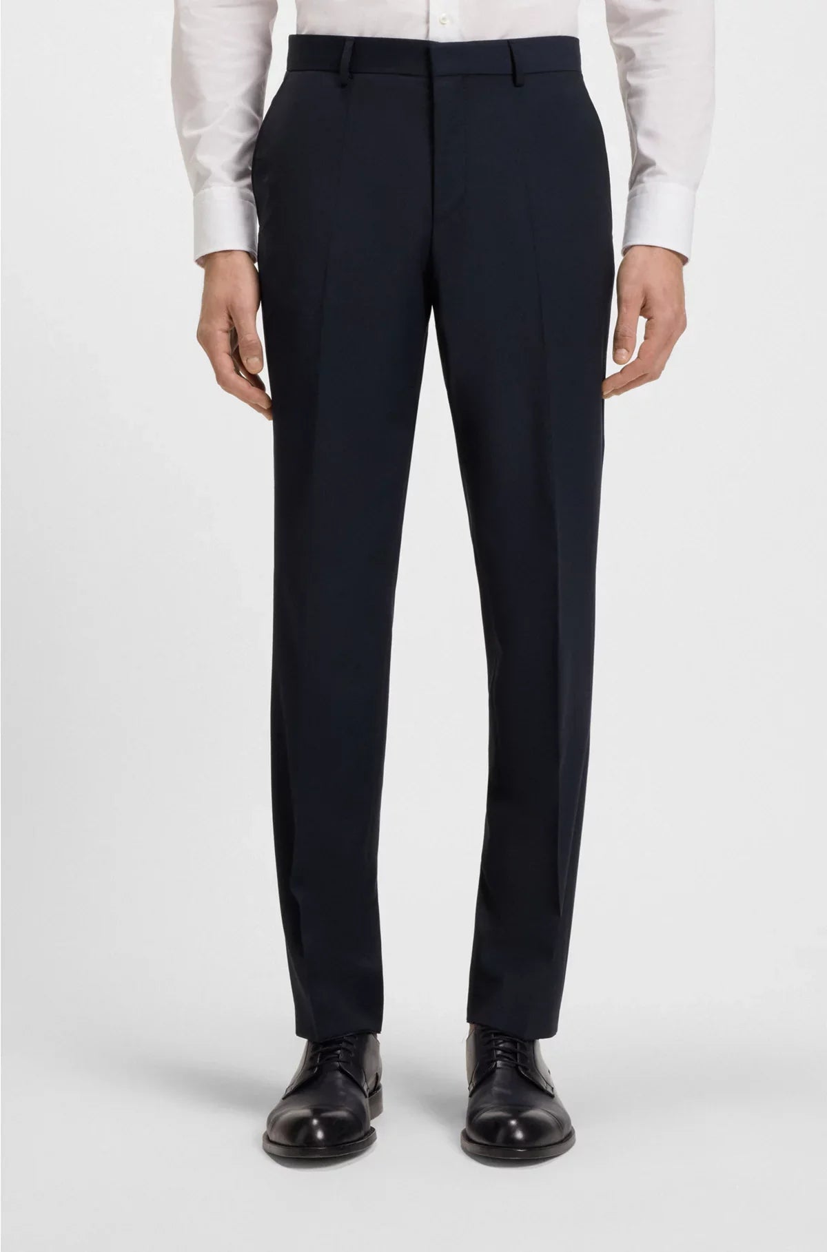 FORMAL TROUSERS IN A WOOL BLEND
