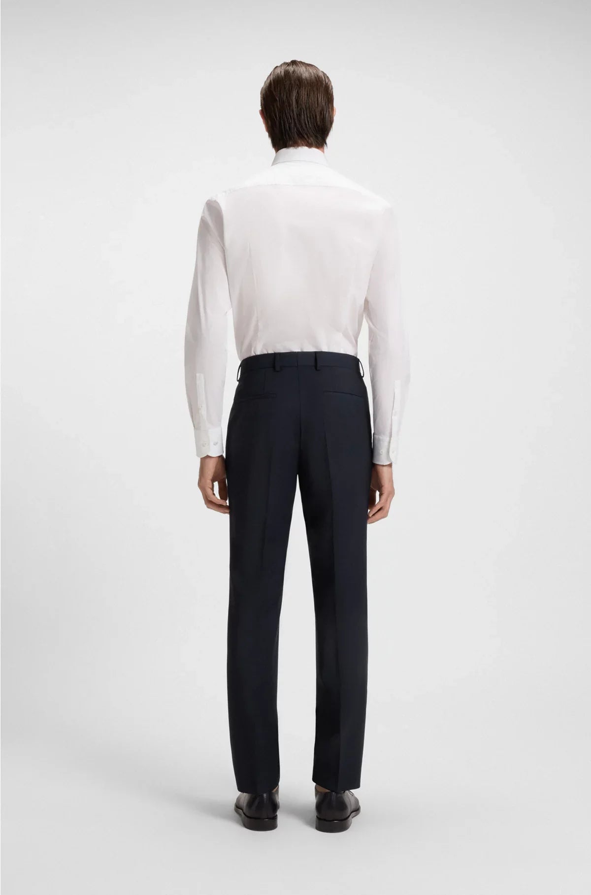 FORMAL TROUSERS IN A WOOL BLEND