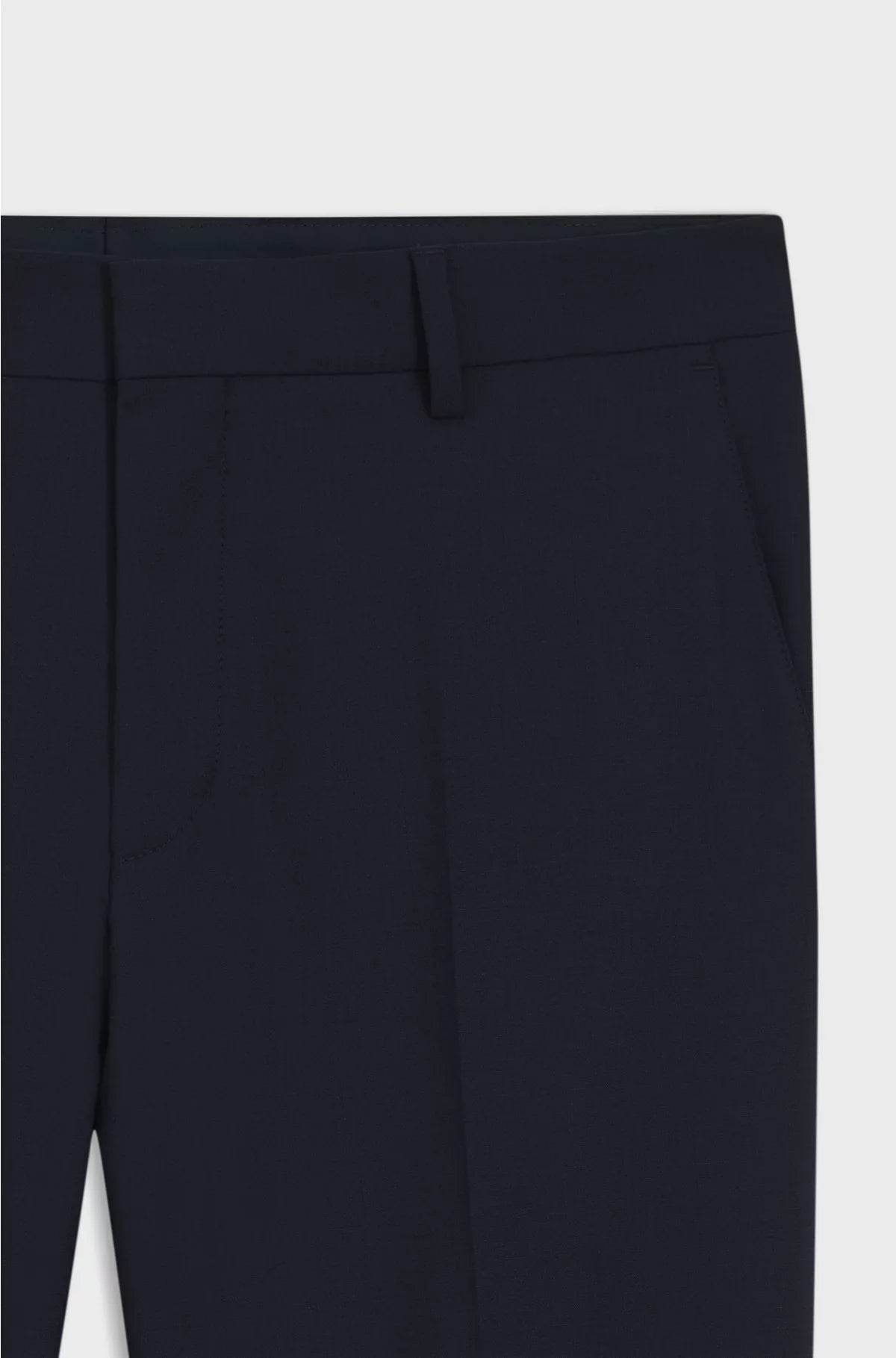 SLIM-FIT TROUSERS IN STRETCH VIRGIN WOOL