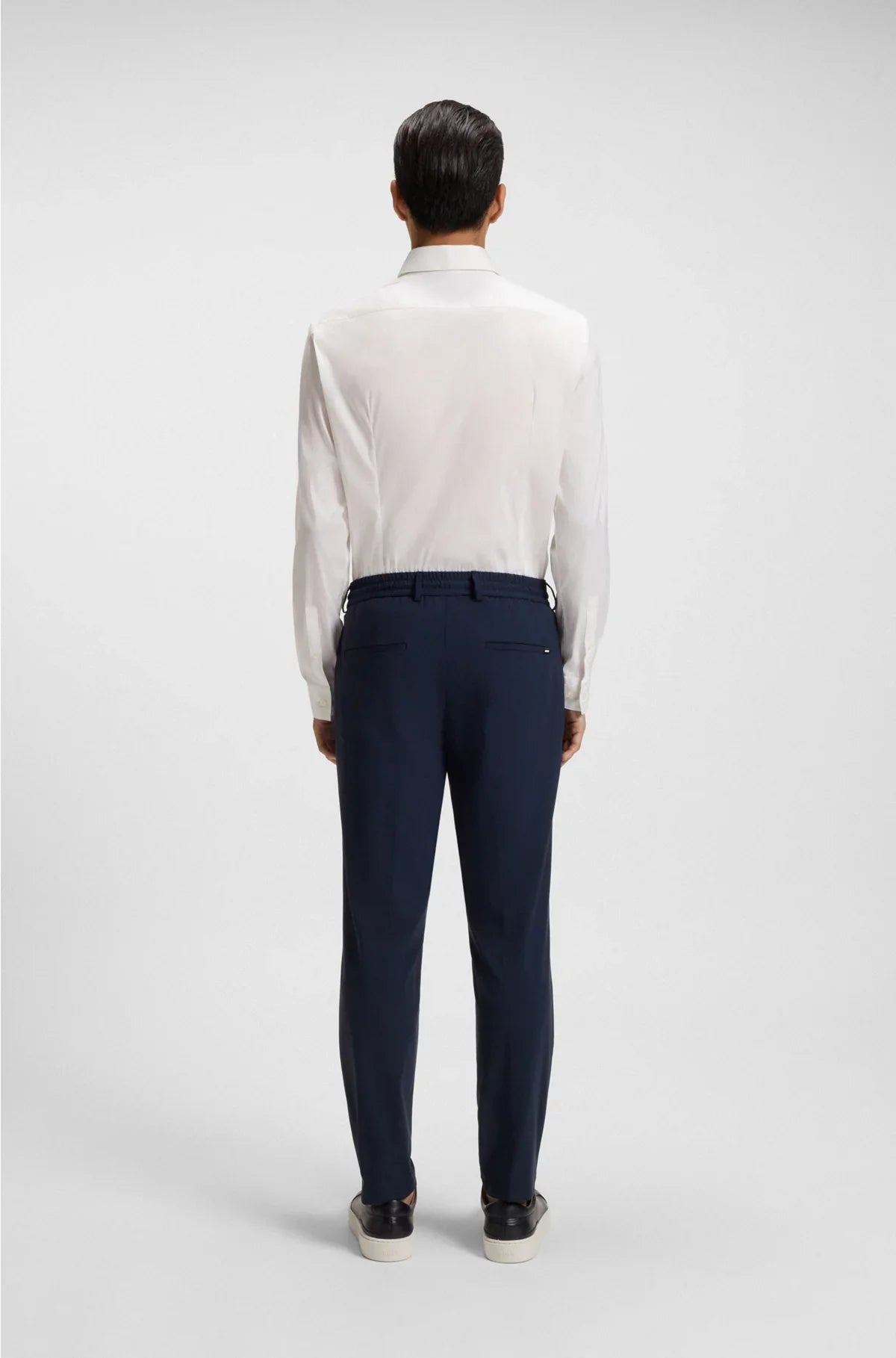 EXTRA-SLIM-FIT SHIRT IN EASY-IRON COTTON-BLEND POPLIN
