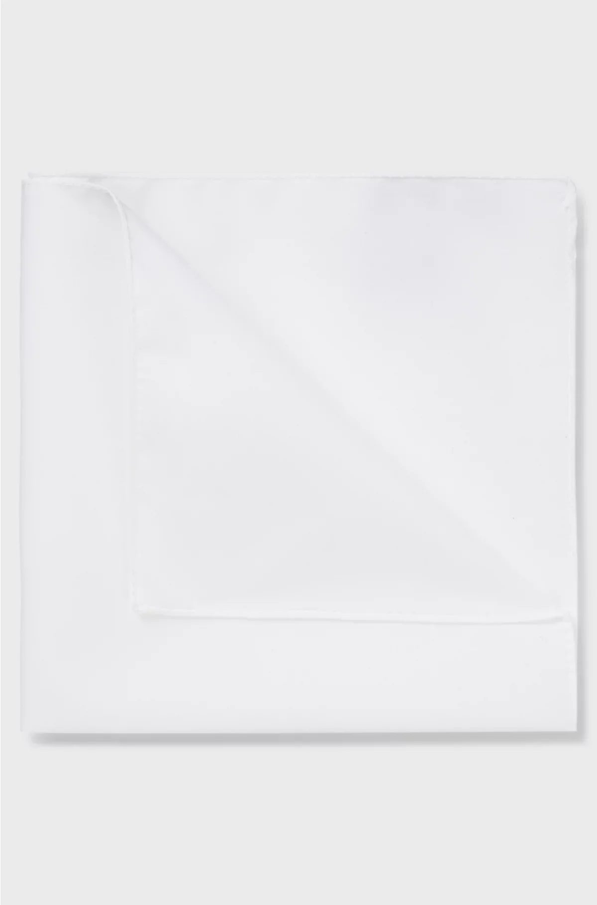 ITALIAN-MADE POCKET SQUARE IN EASY-IRON COTTON