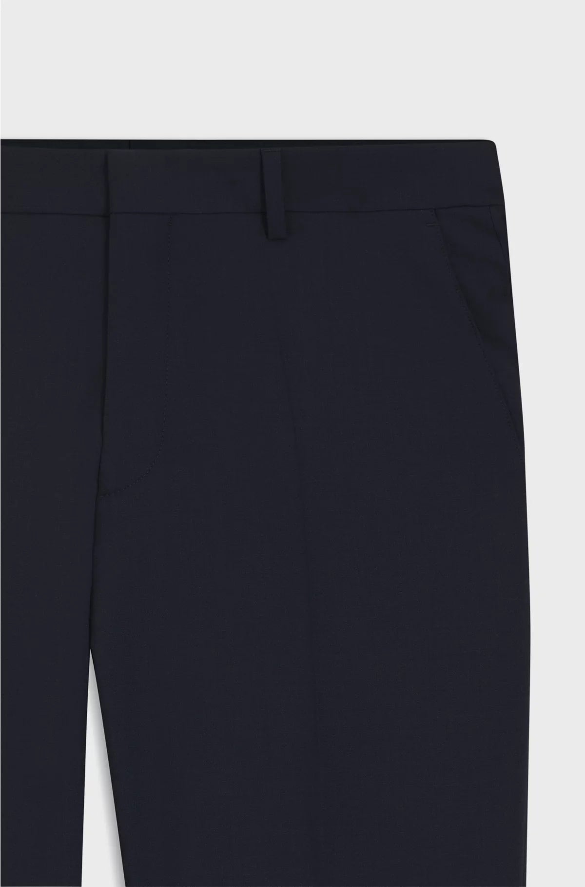 REGULAR-FIT TROUSERS IN STRETCH VIRGIN WOOL