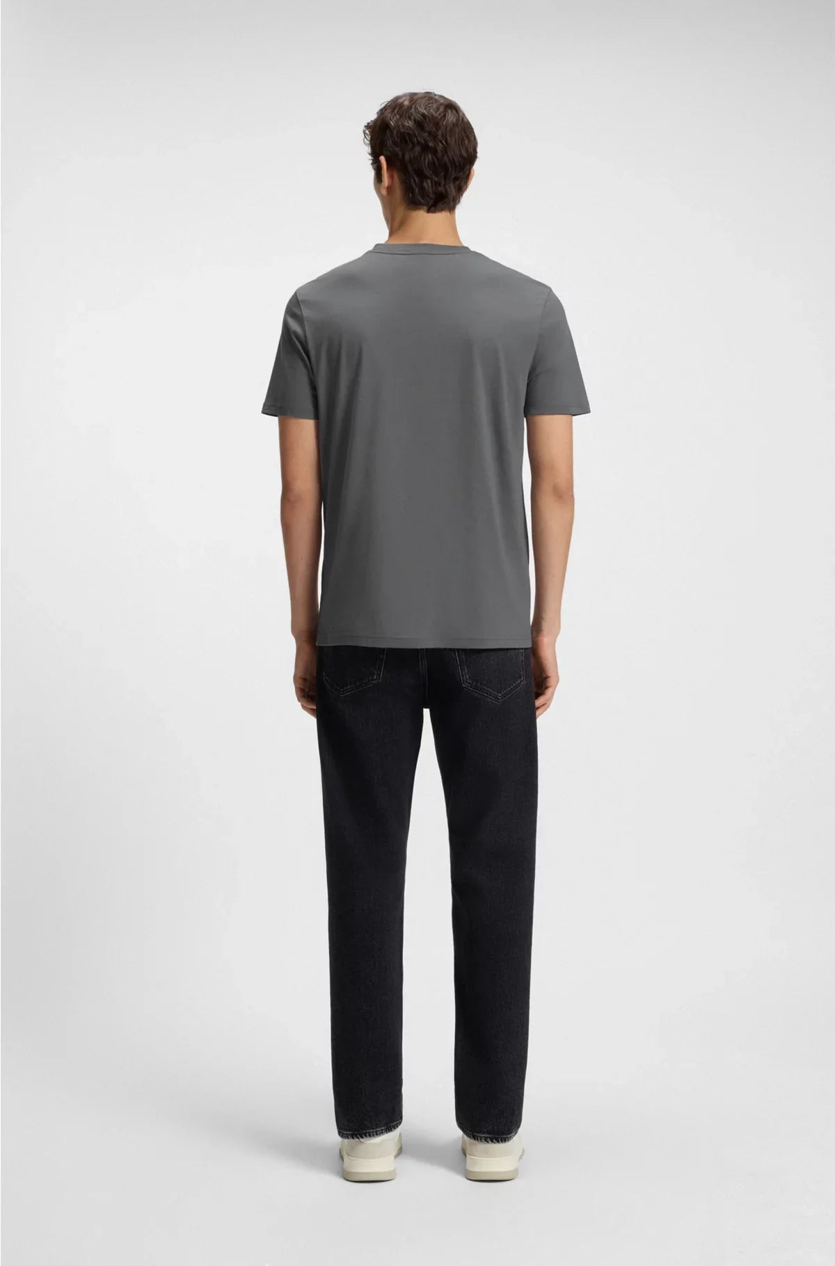 T-SHIRT IN JERSEY DI COTONE CON STAMPA LOGO GRANDE
