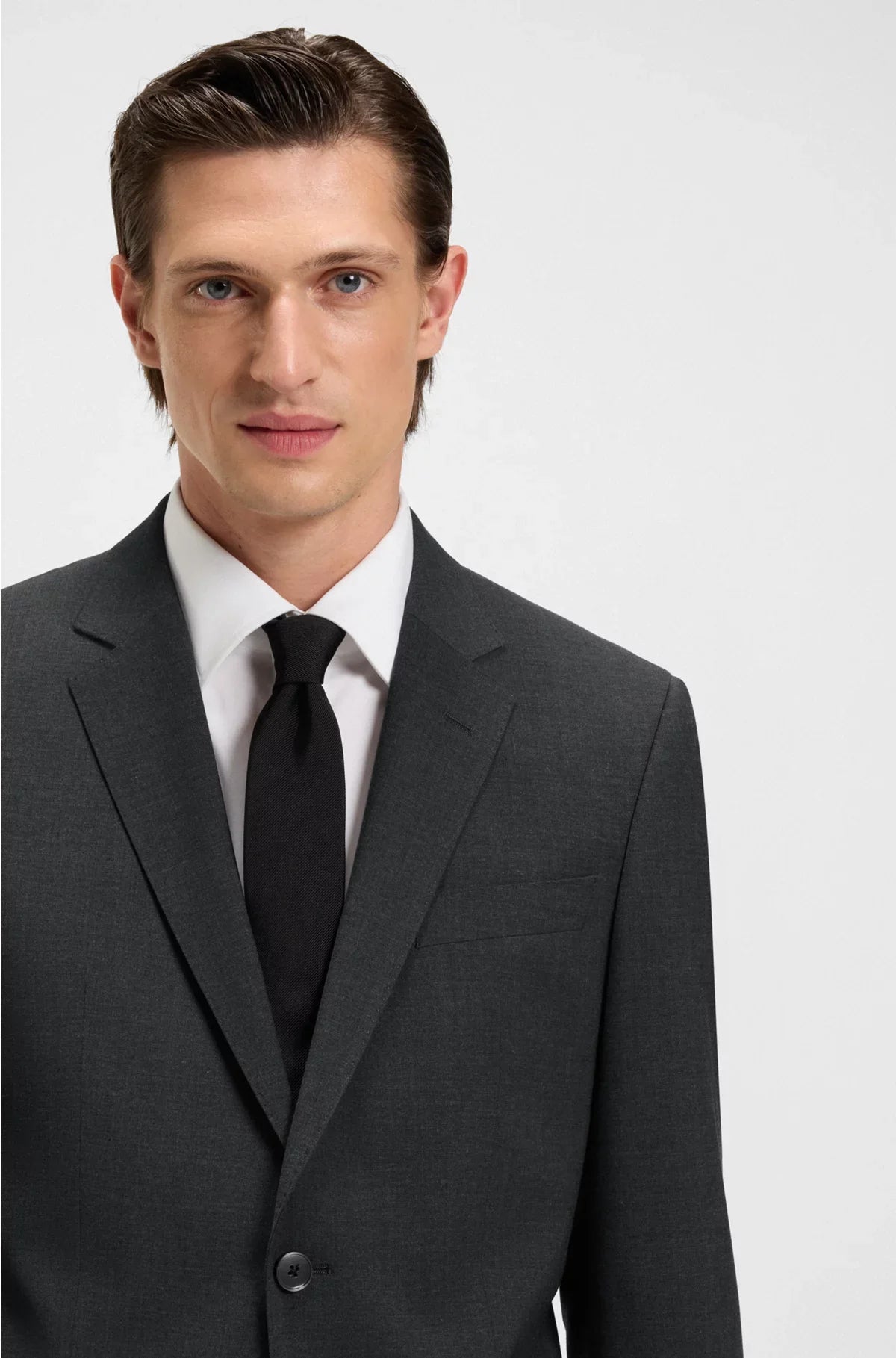 GIACCA SLIM FIT IN MISTO LANA VERGINE