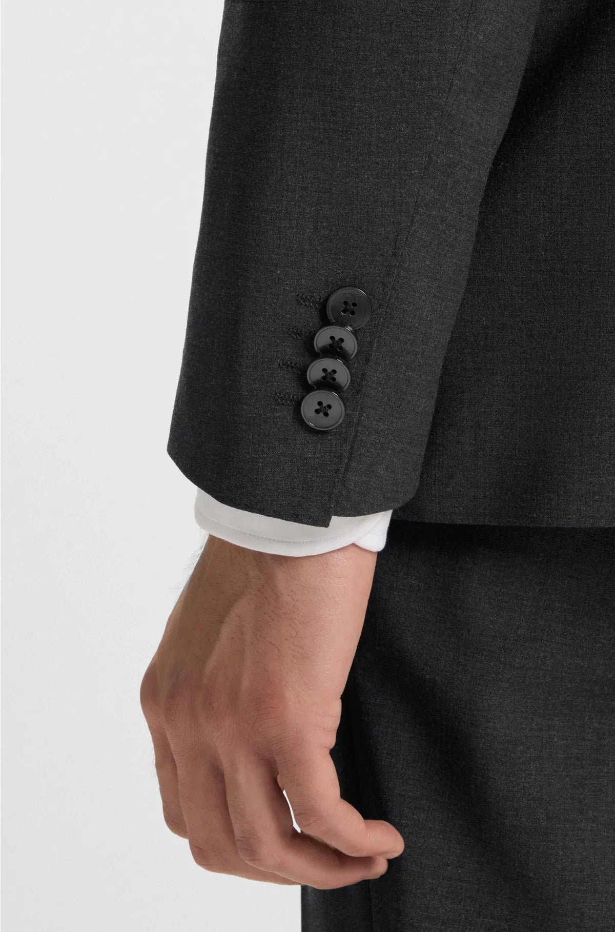 GIACCA SLIM FIT IN MISTO LANA VERGINE