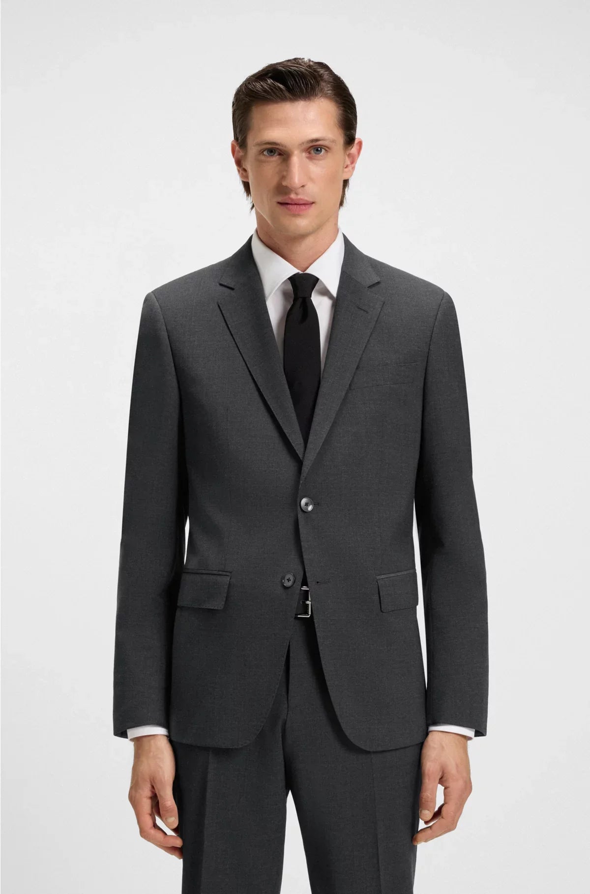 GIACCA SLIM FIT IN MISTO LANA VERGINE