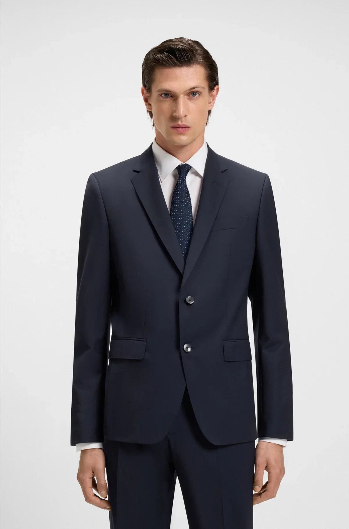 GIACCA SLIM FIT IN MISTO LANA VERGINE