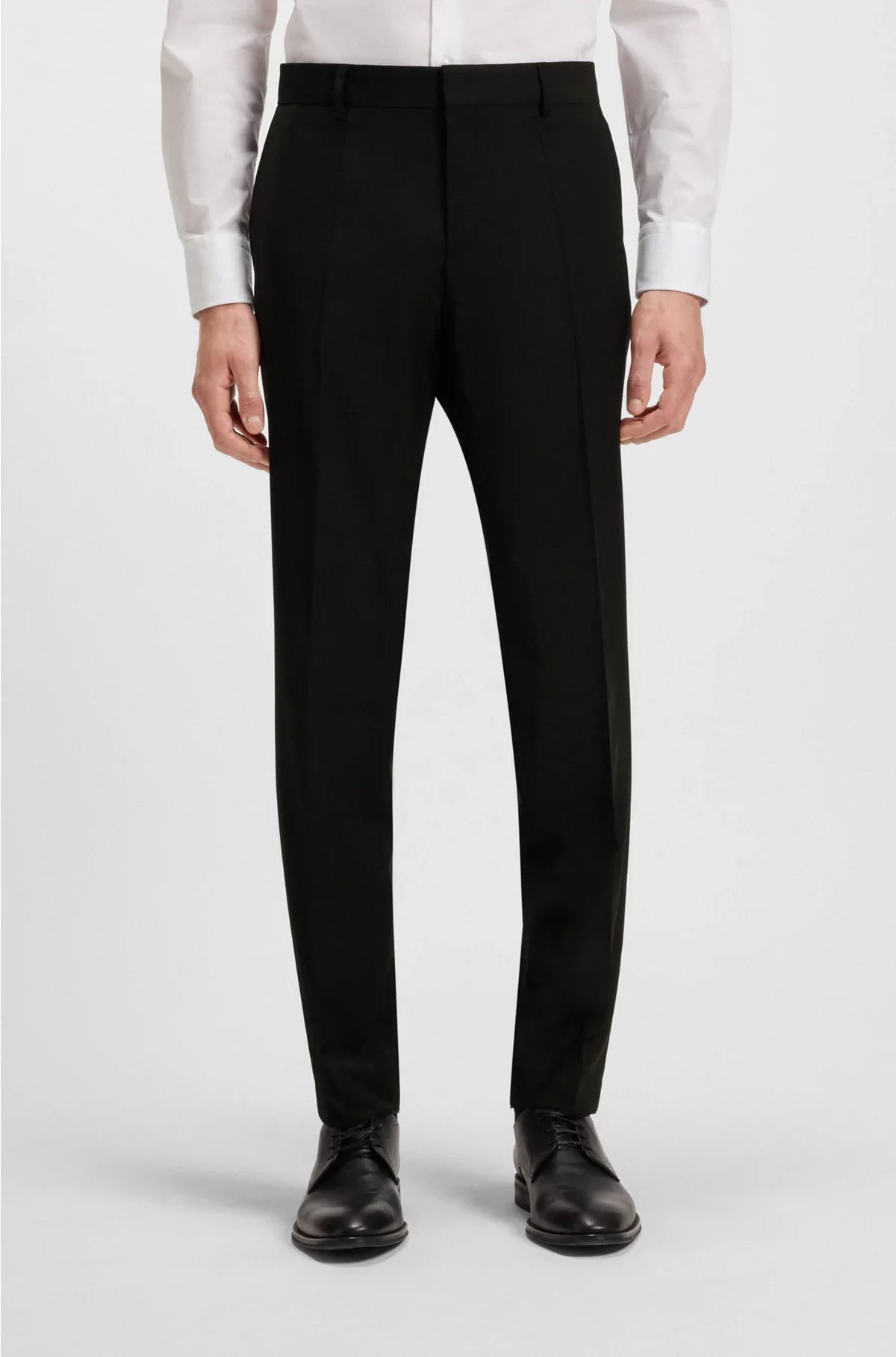 SLIM-FIT TROUSERS IN A VIRGIN-WOOL BLEND