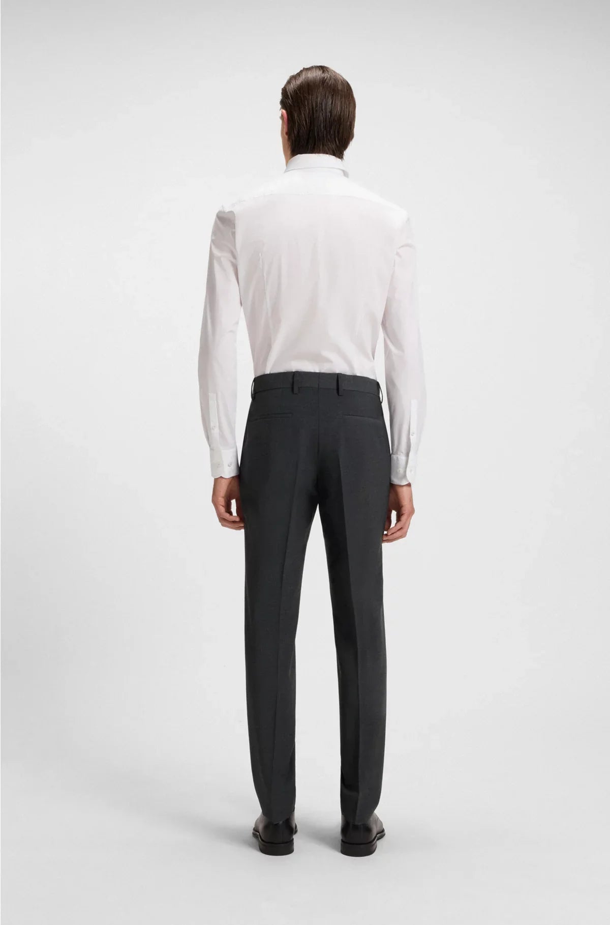 SLIM-FIT TROUSERS IN A VIRGIN-WOOL BLEND