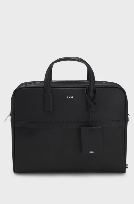 STRUCTURED DOCUMENT CASE WITH FOIL-PRINT LOGO