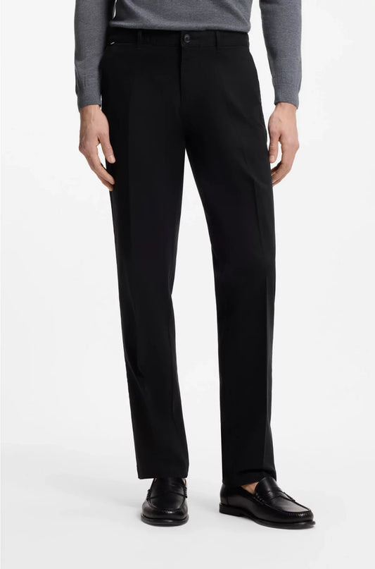 REGULAR-FIT CHINOS IN STRETCH-COTTON GABARDINE