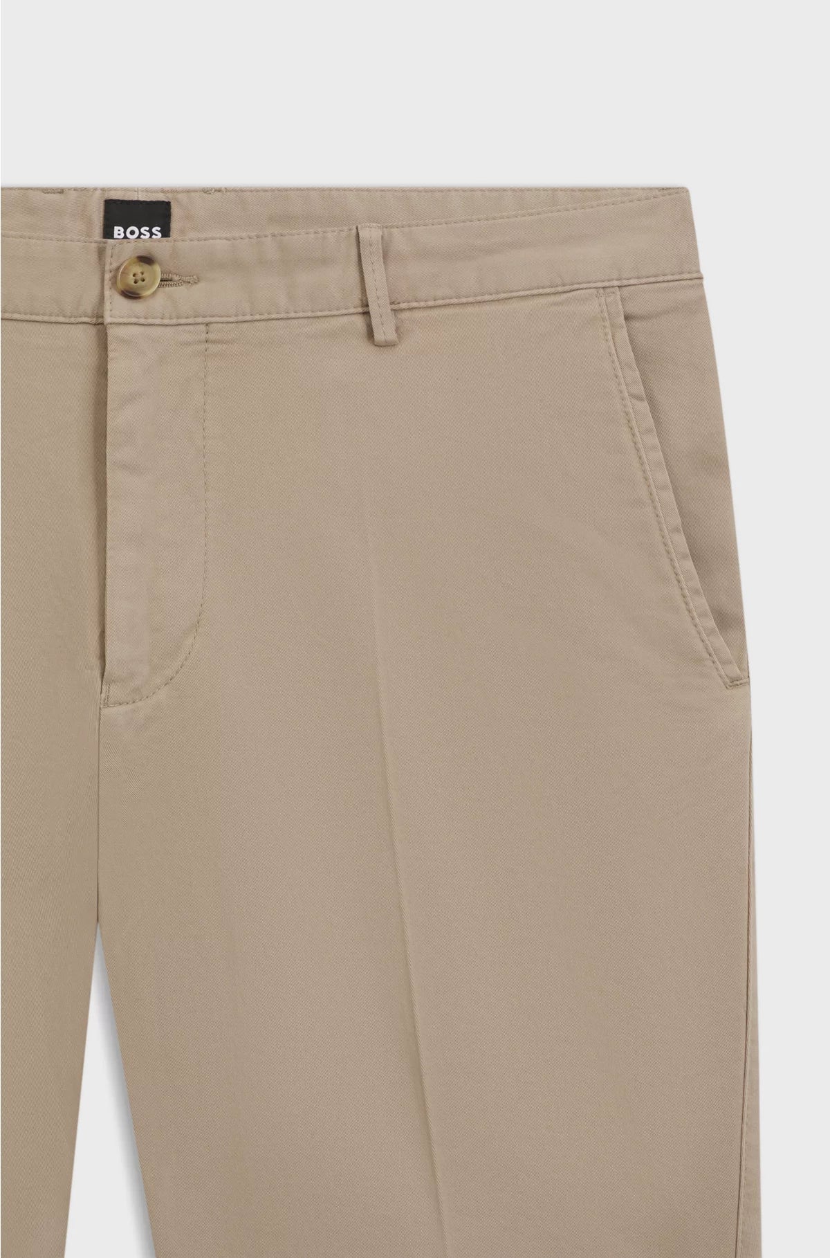 SLIM-FIT SHORTS IN STRETCH-COTTON GABARDINE