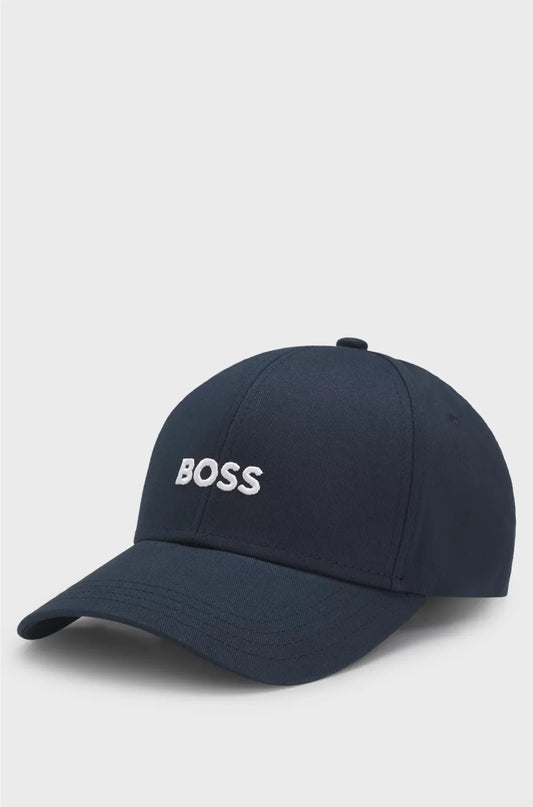 COTTON-TWILL CAP WITH EMBROIDERED LOGO