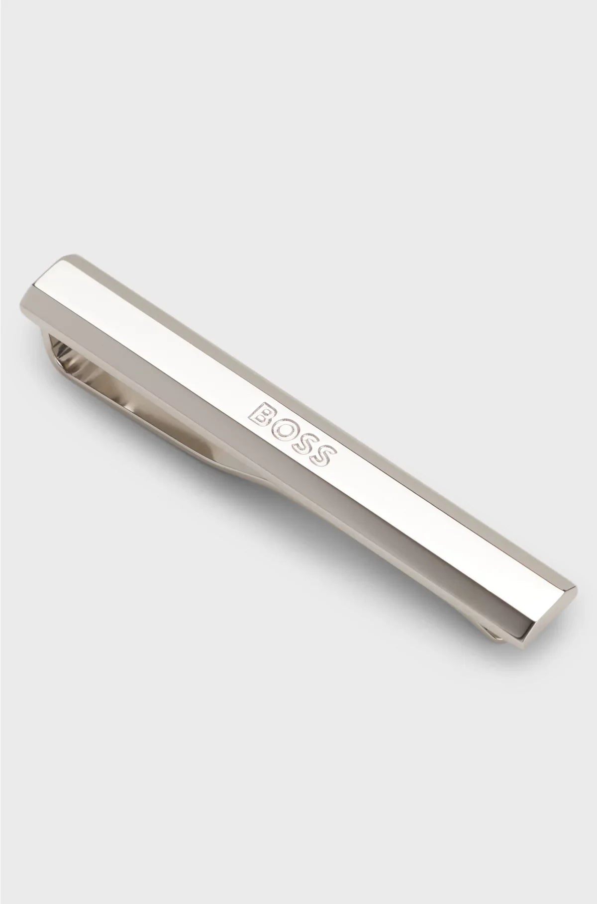 BRASS TIE BAR WITH ENGRAVED LOGO