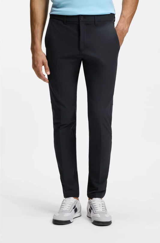 SLIM-FIT CHINOS IN EASY-IRON FOUR-WAY STRETCH FABRIC