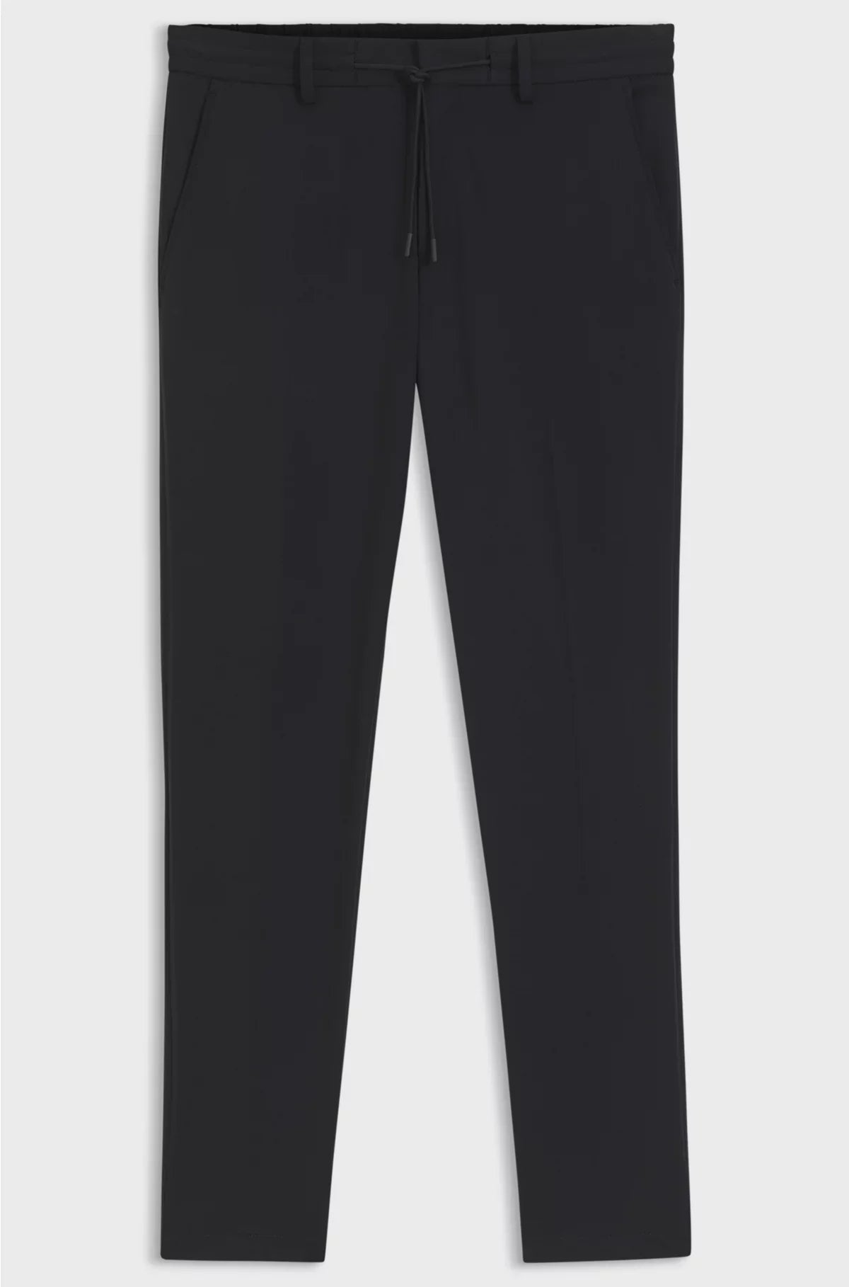 SLIM-FIT TROUSERS IN PERFORMANCE-STRETCH JERSEY
