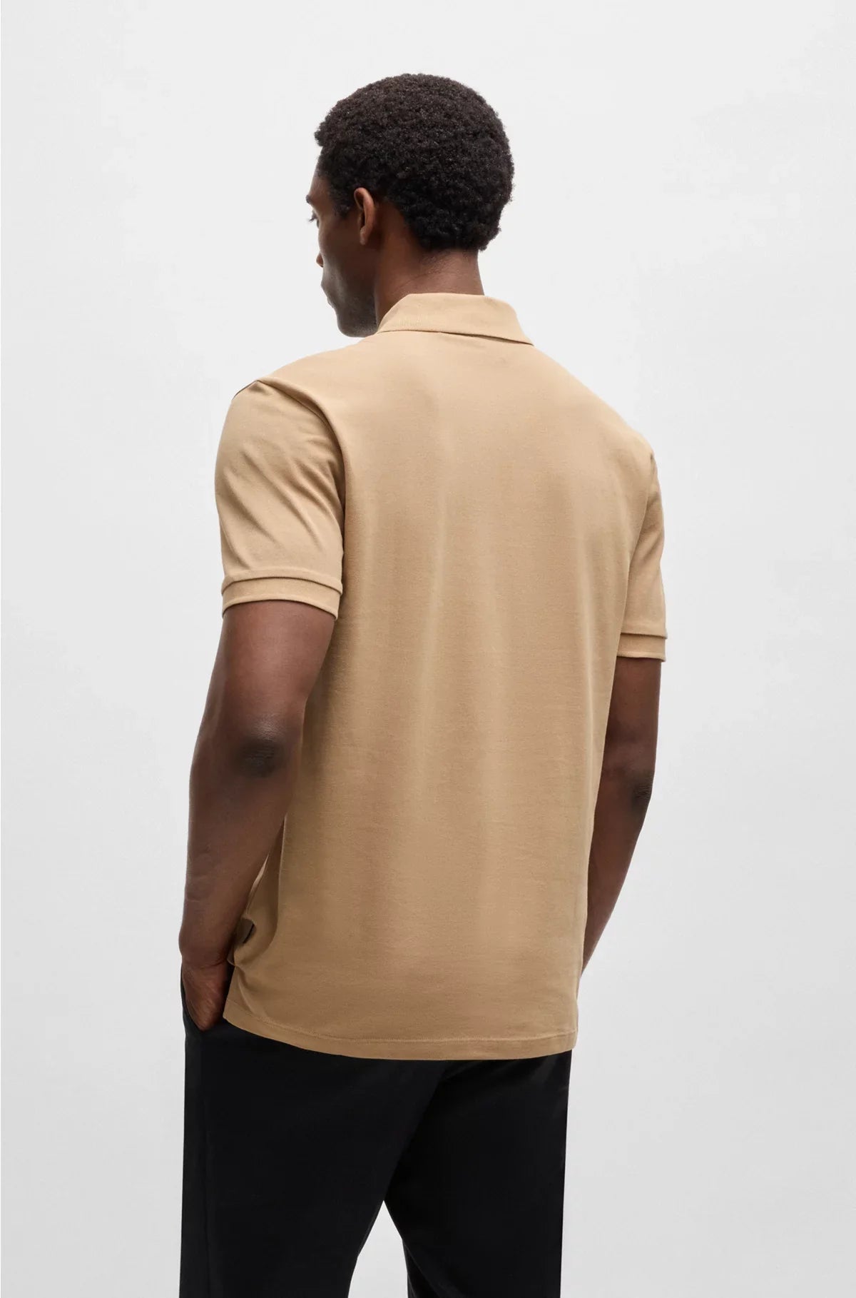 REGULAR-FIT POLO SHIRT IN COTTON PIQUE