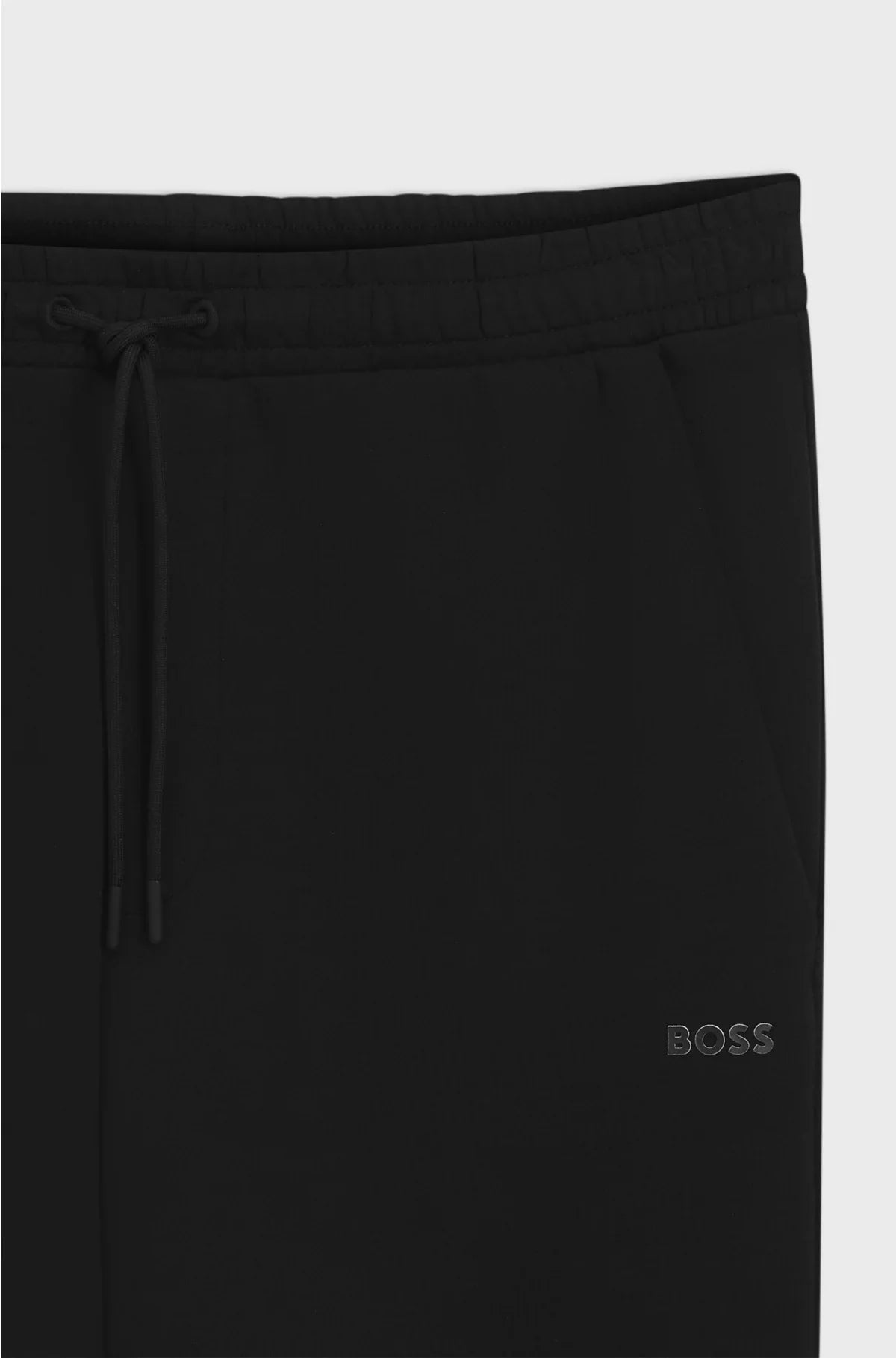 STRETCH-COTTON TRACKSUIT BOTTOMS WITH LOGO PRINT