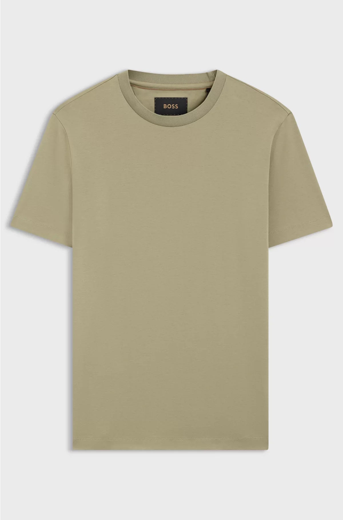 REGULAR-FIT T-SHIRT IN MERCERISED COTTON