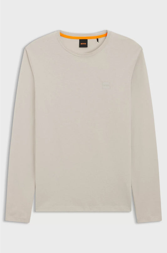 T-SHIRT IN JERSEY DI COTONE CON PATCH LOGO
