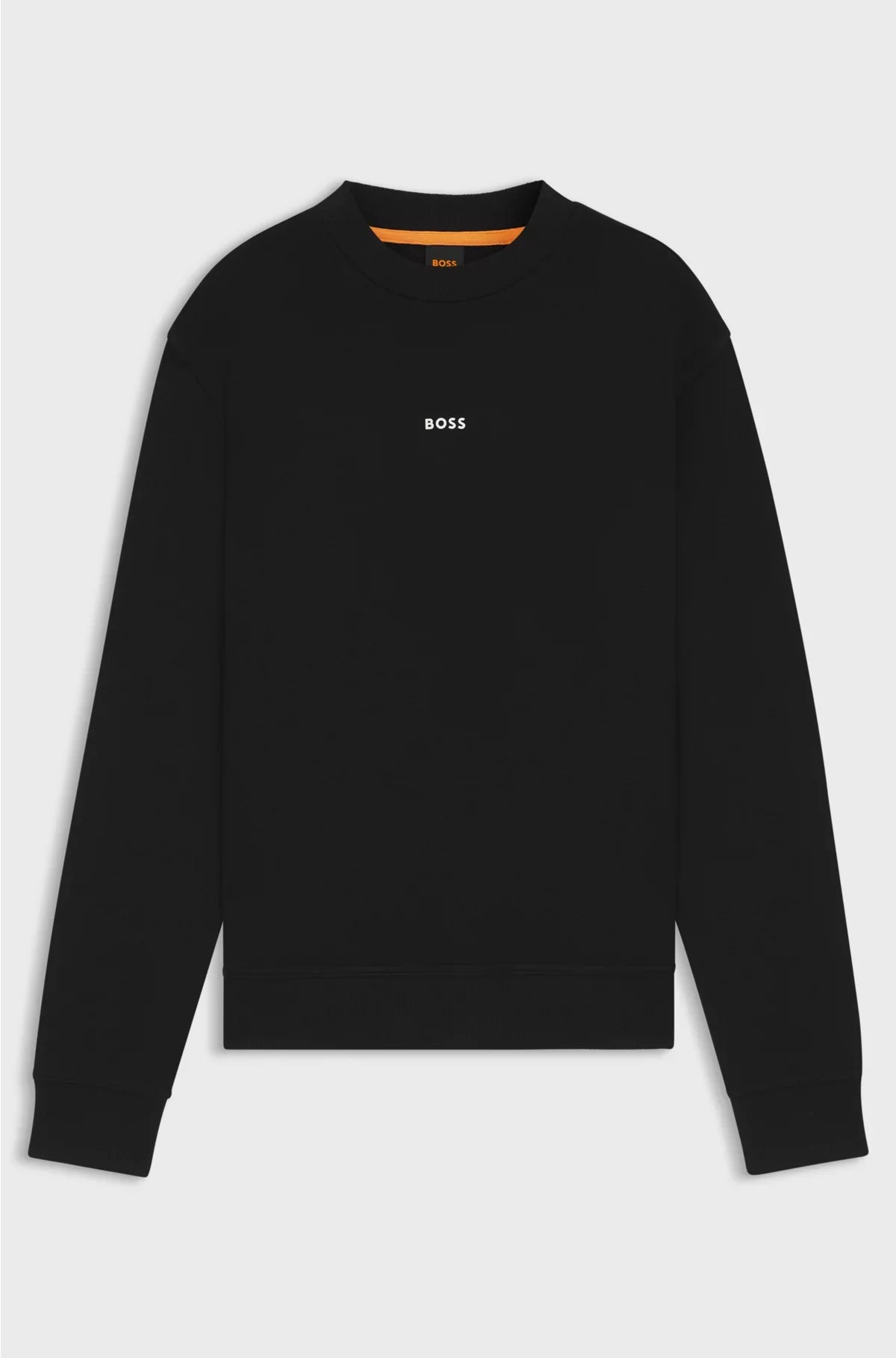 RELAXED-FIT SWEATSHIRT IN COTTON TERRY WITH CONTRAST LOGO