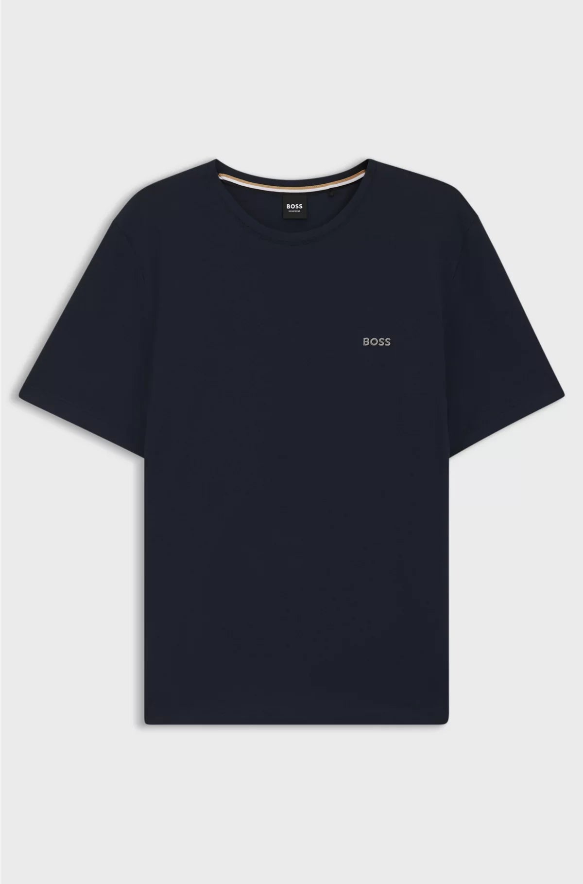T-SHIRT IN COTONE STRETCH CON LOGO RICAMATO