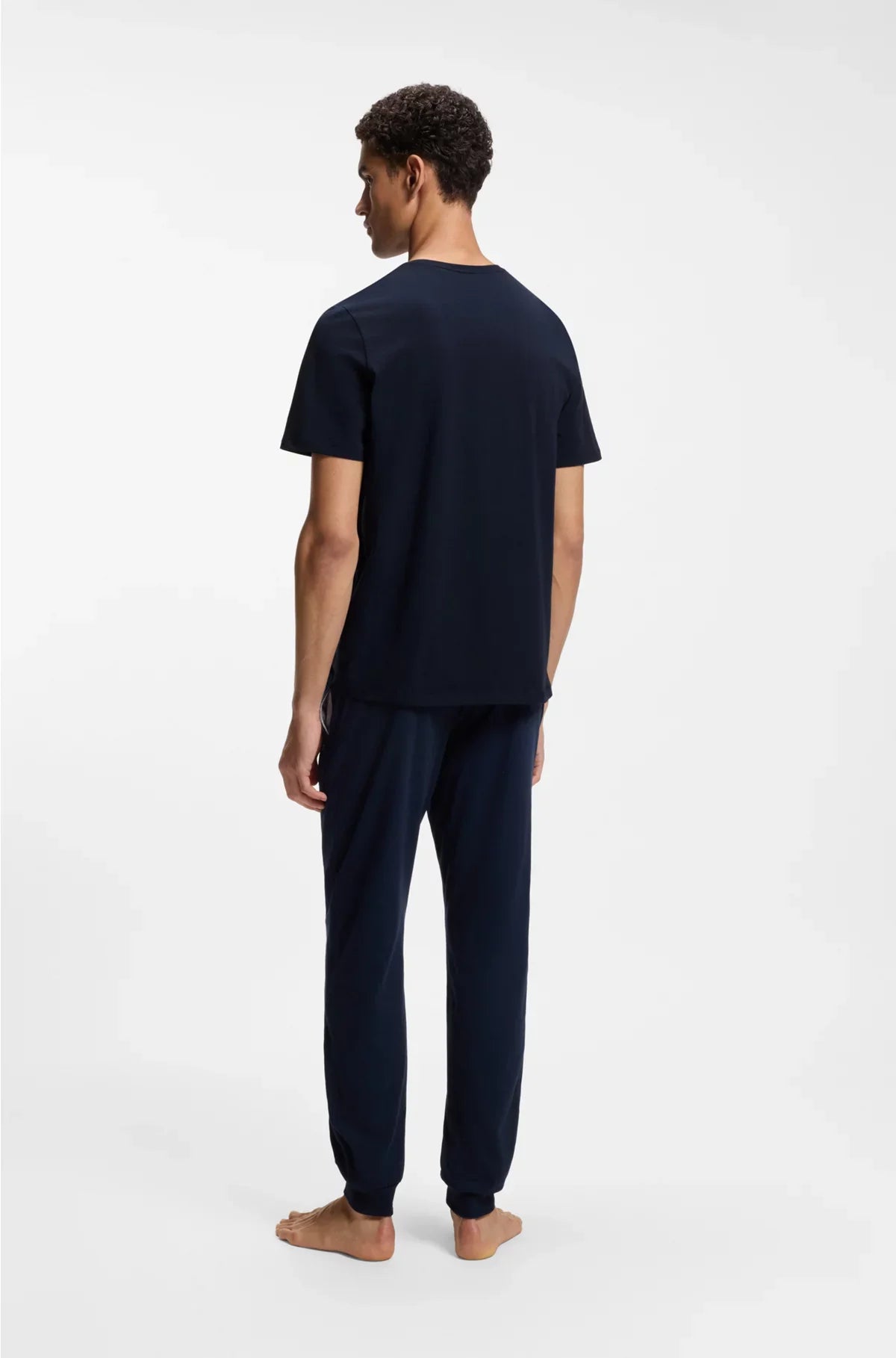 T-SHIRT IN COTONE STRETCH CON LOGO RICAMATO